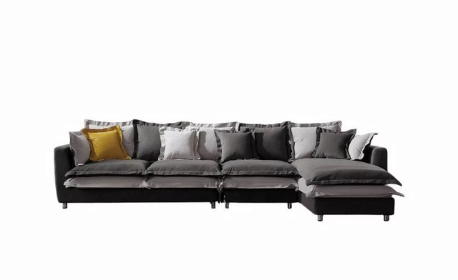 Xlmoebel Ecksofa Neu Ecksofa mit Stoffbezug für das Wohnzimmer - Komfortabl günstig online kaufen