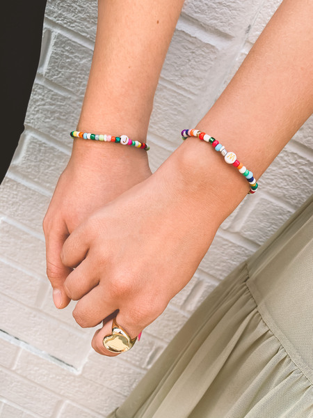Diy-armbänder Mit Bunten Perlen "The Bestie Bracelets" günstig online kaufen