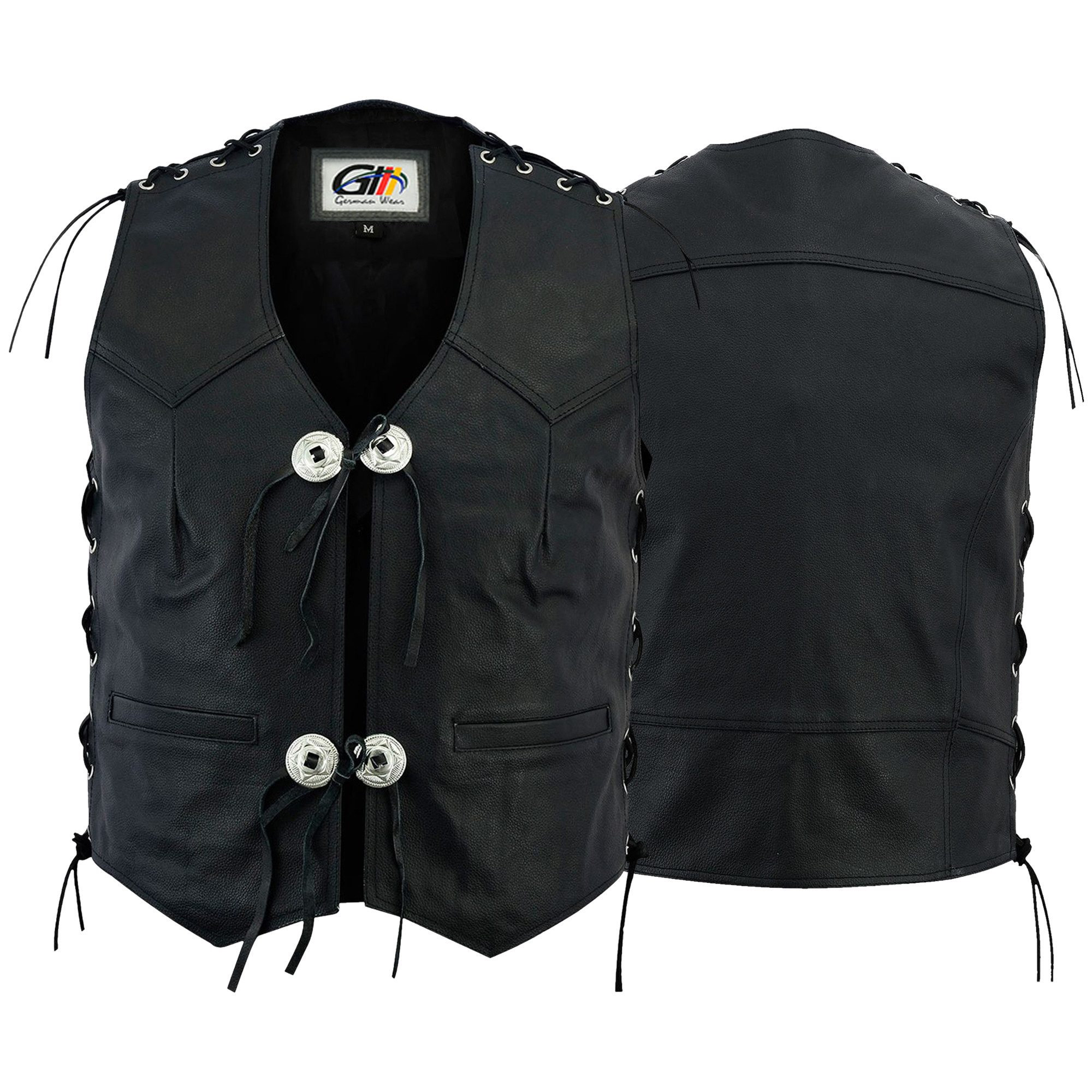 German Wear Motorradweste GW692 Black Motorrad günstig online kaufen