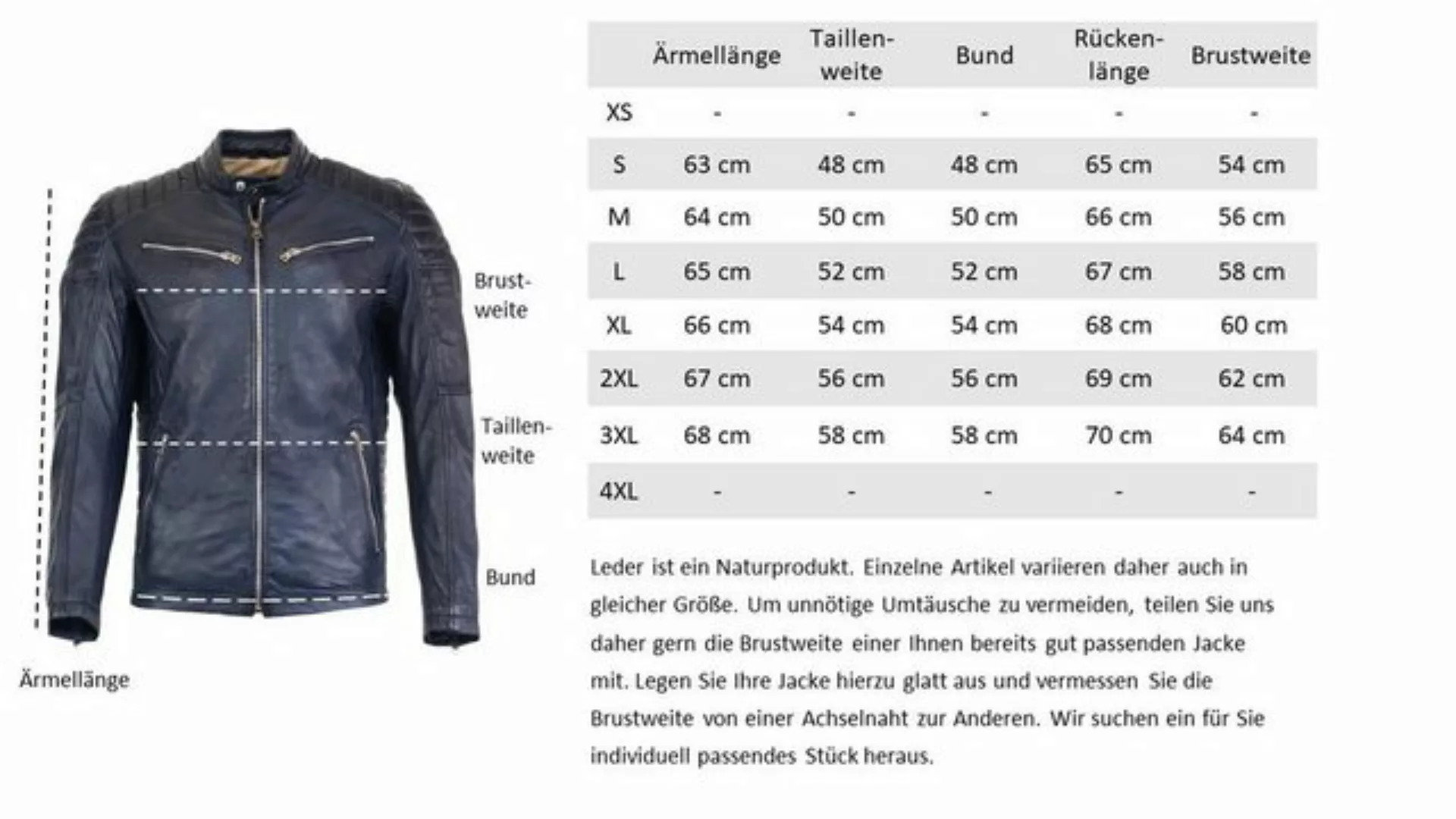 RICANO Lederjacke Cooper hochwertiges Lamm Leder günstig online kaufen