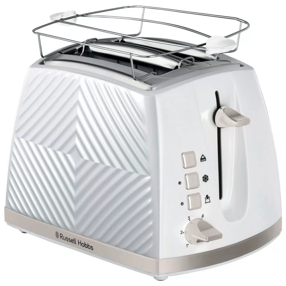 Russell Hobbs Toastautomat 26391-56 weiß Edelstahl Edelstahl B/H/T: ca. 37x günstig online kaufen