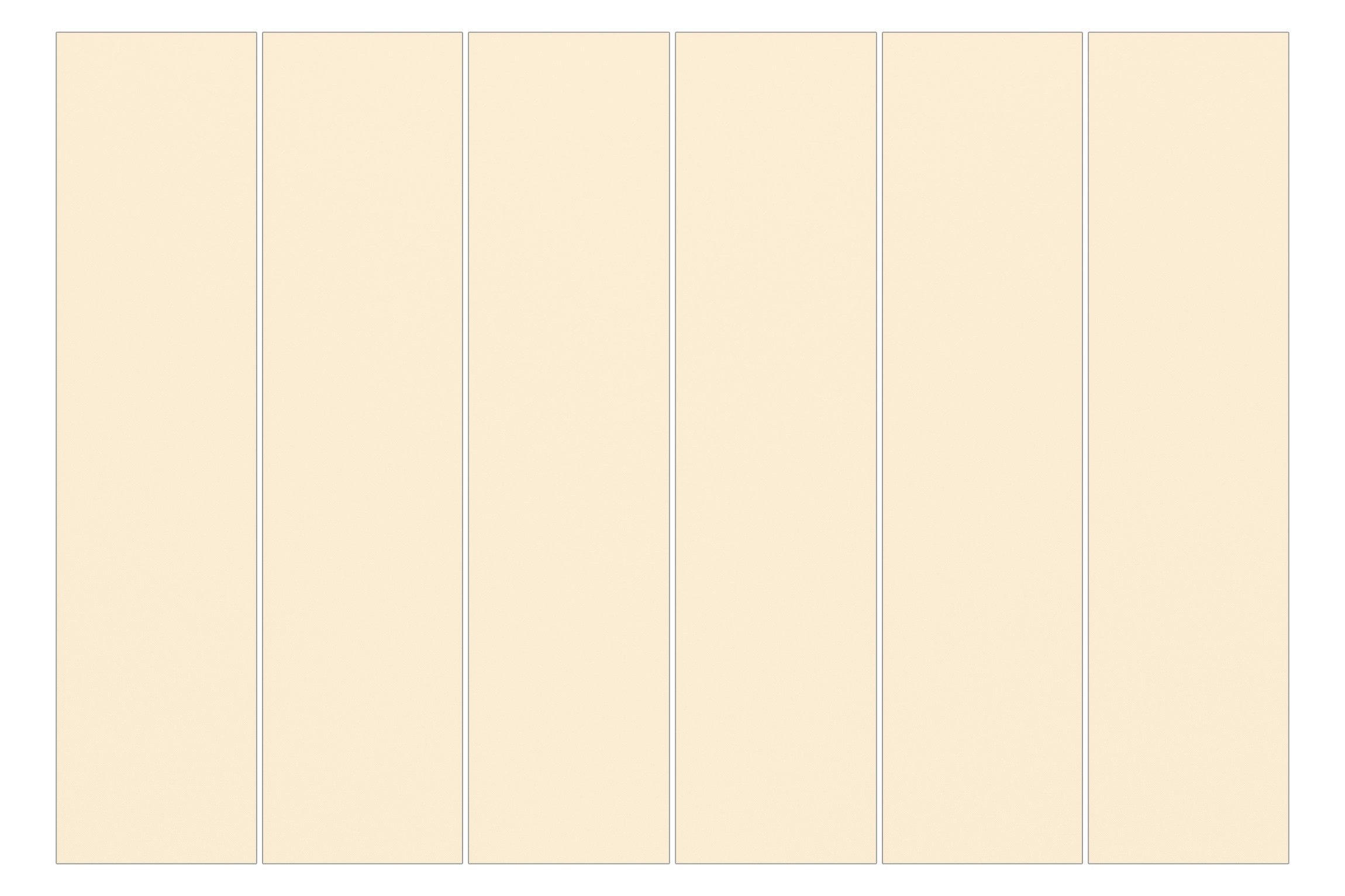 Bilderdepot24 Schiebegardine modern Flächenvorhang blickdicht Crème, günstig online kaufen