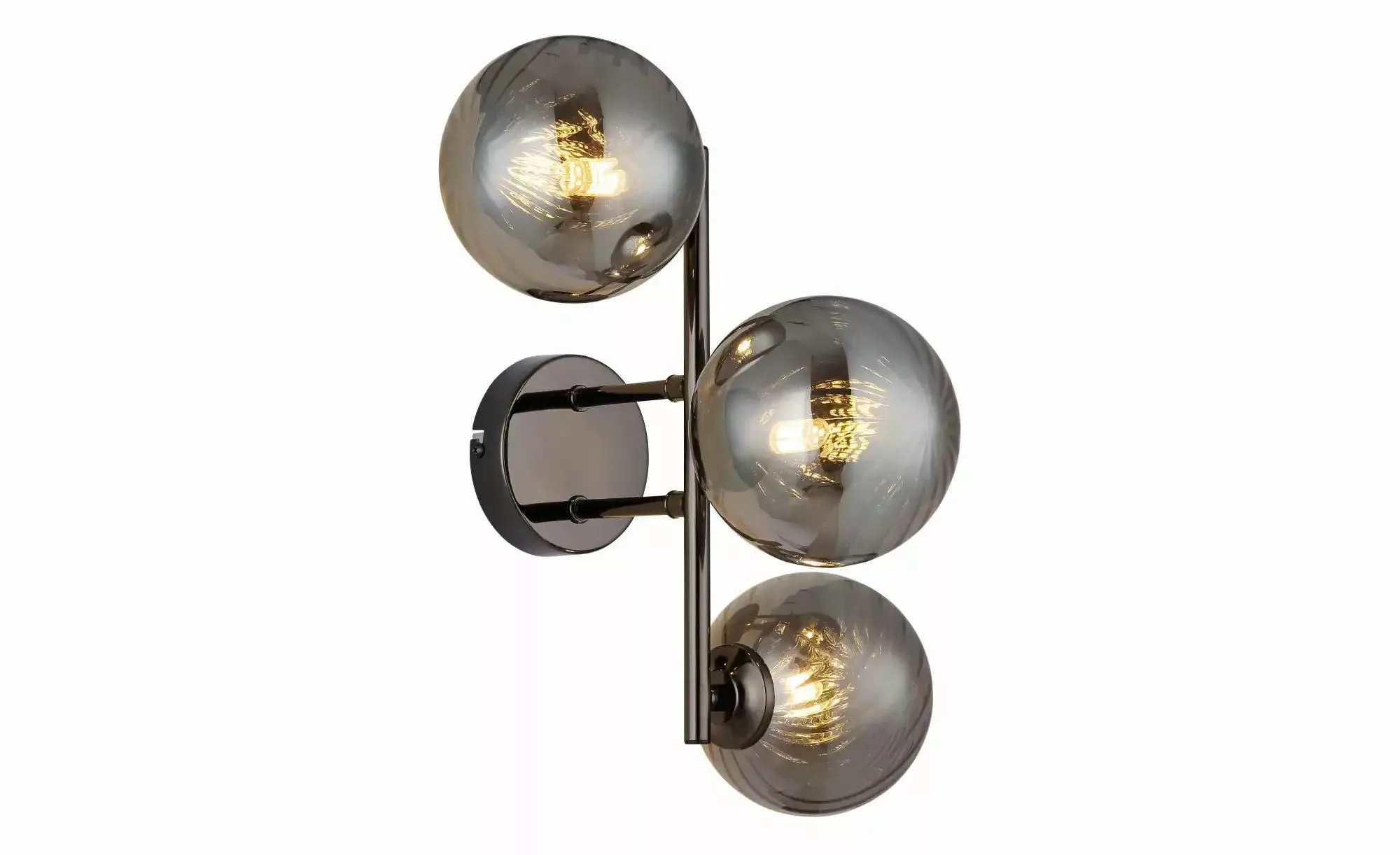 Globo Lighting Wandleuchte   ¦ schwarz ¦ Maße (cm): B: 36 H: 25 Lampen & Le günstig online kaufen