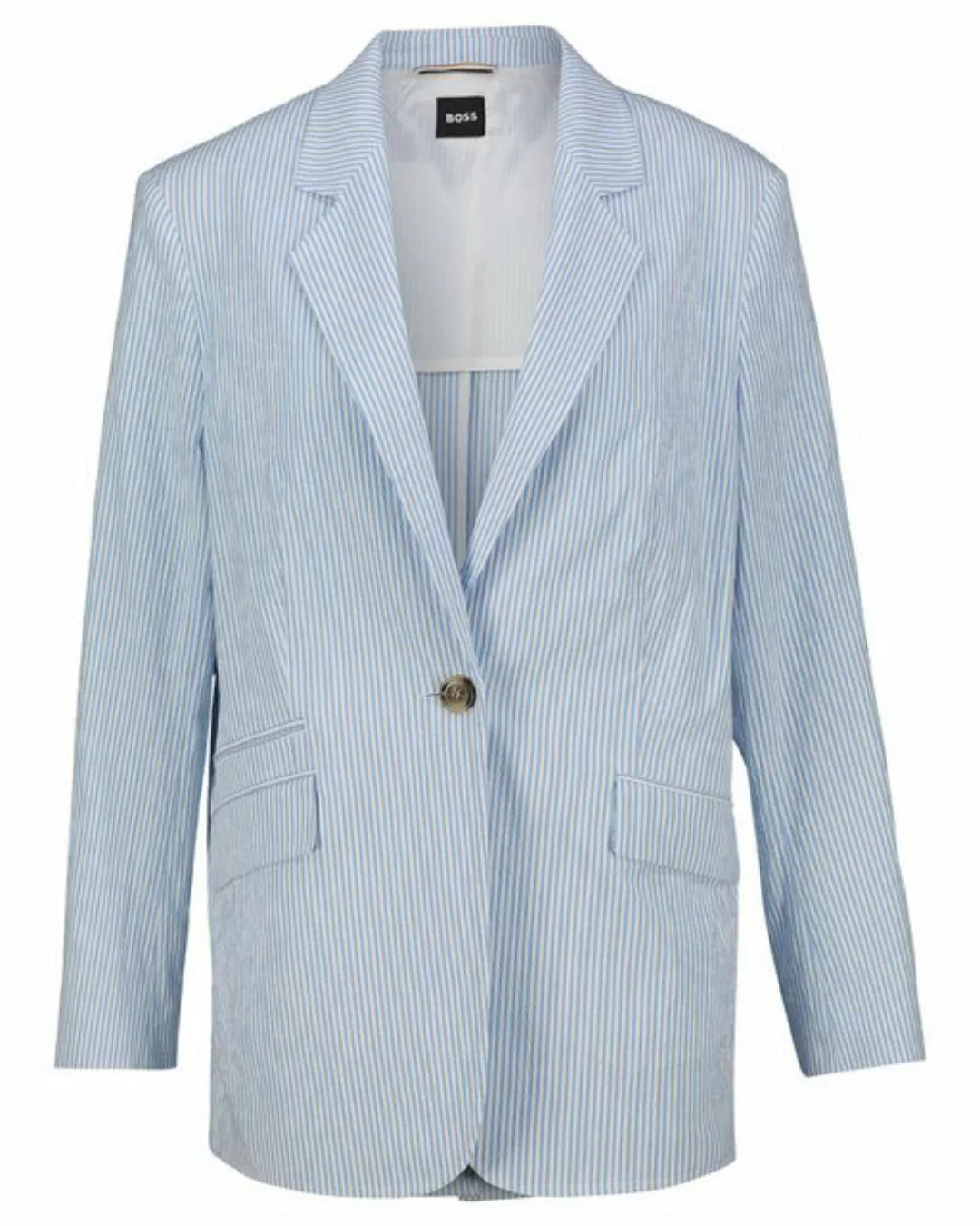 BOSS Blusenblazer Damen Blazer JOPETA Relaxed Fit (1-tlg) günstig online kaufen