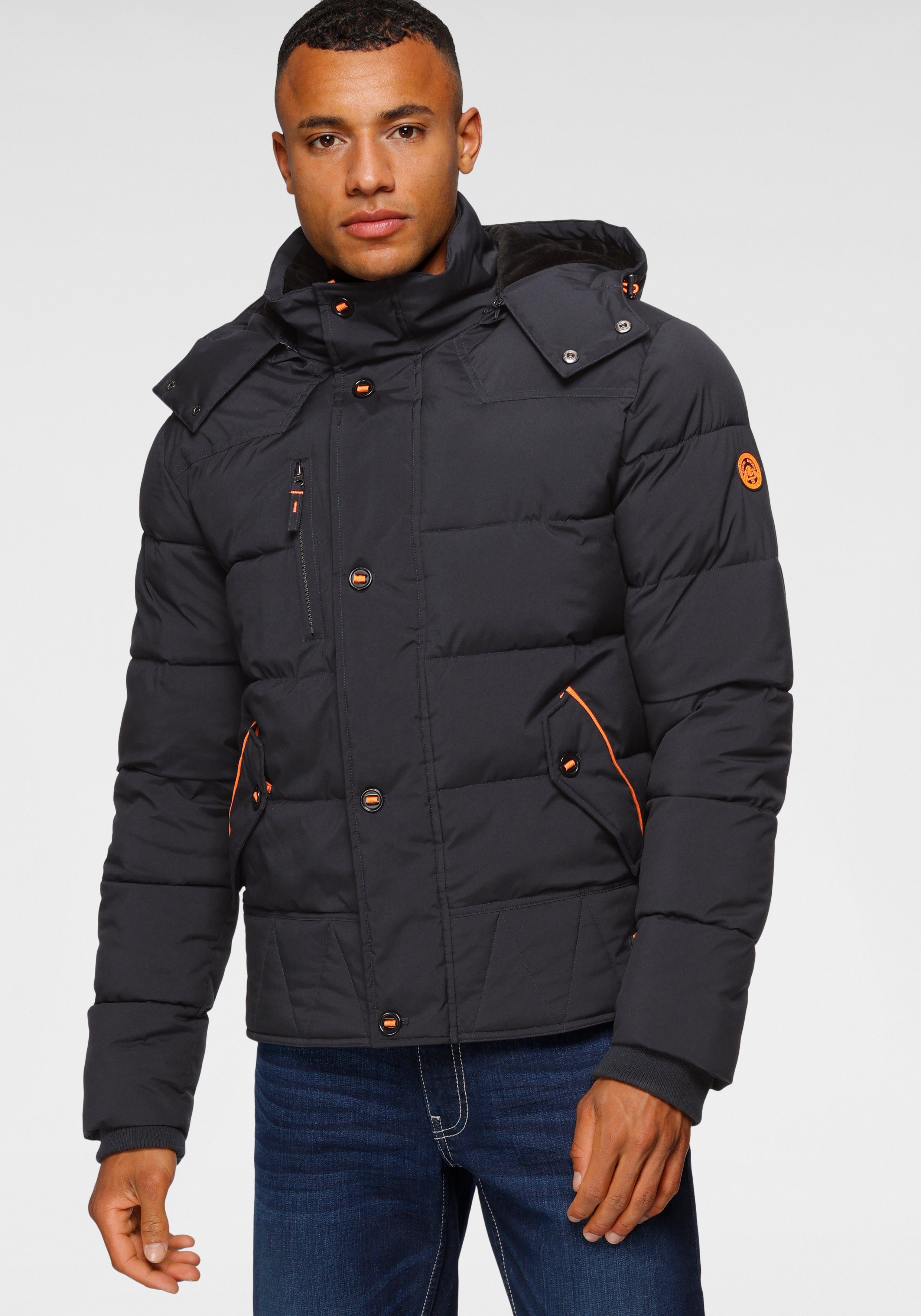 Bruno Banani Steppjacke für Übergangswetter, wasserabweisend, günstig online kaufen