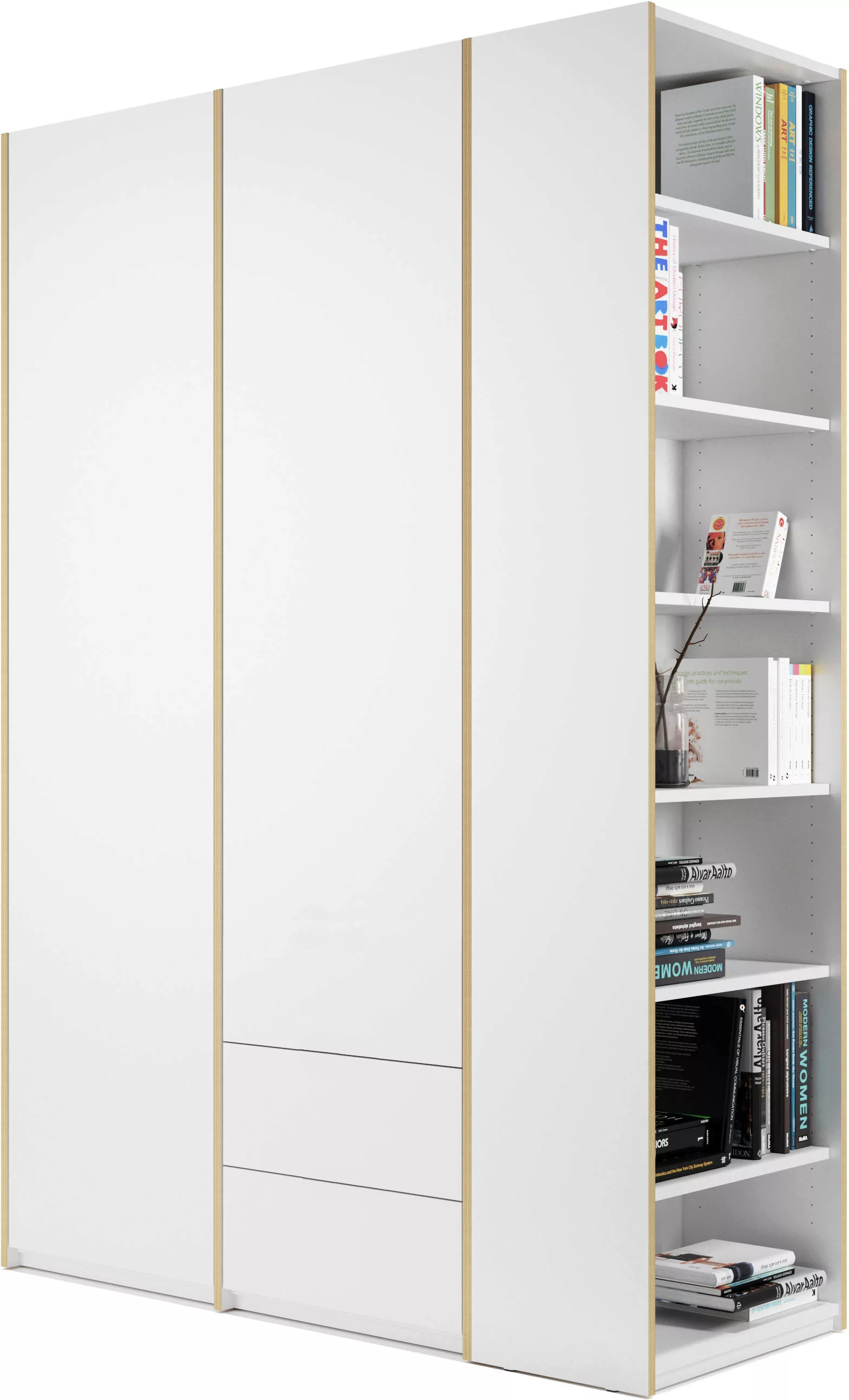 Müller SMALL LIVING Kleiderschrank "Modular Plus Variante 2", inklusive 2 k günstig online kaufen