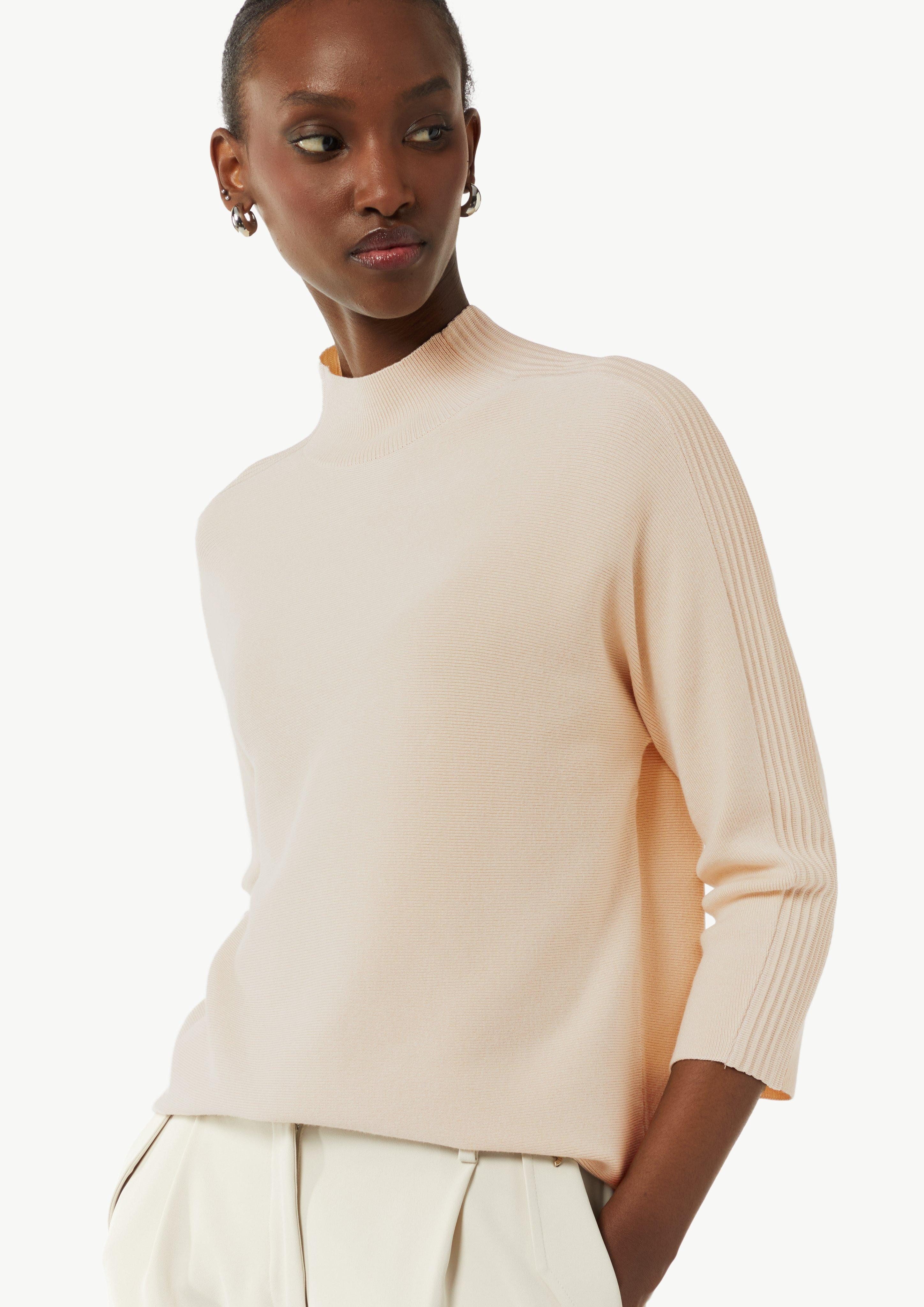 Comma Strickpullover mit Rollkragen günstig online kaufen