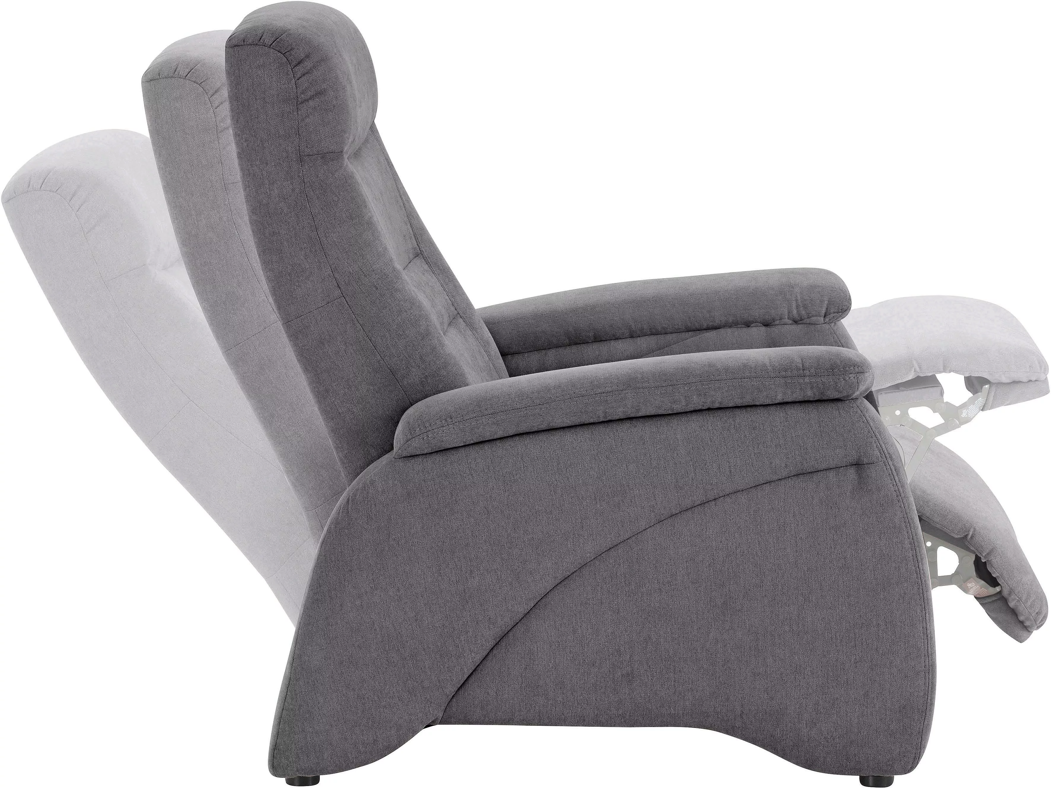 exxpo - sofa fashion Relaxsessel "Ascoli, Relaxsessel, Loungesessel, Hochle günstig online kaufen