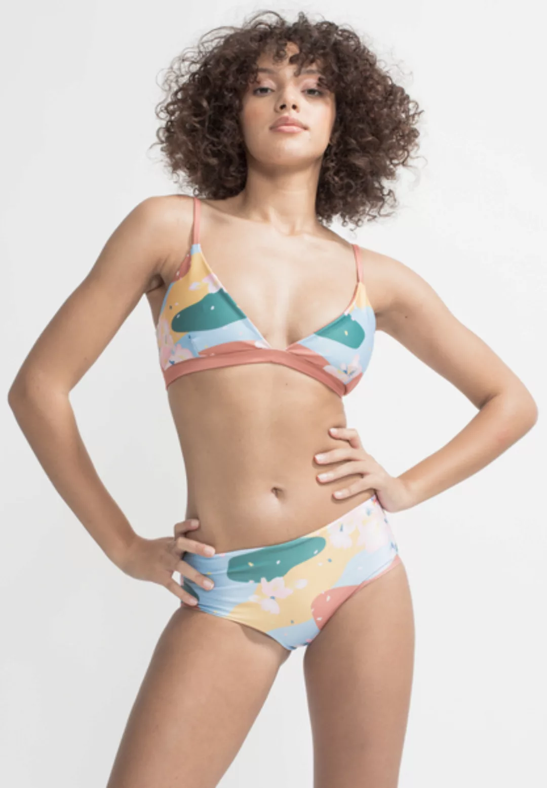 Bikini Top Amami - Wendbares Surf Bikini-oberteil - Print günstig online kaufen