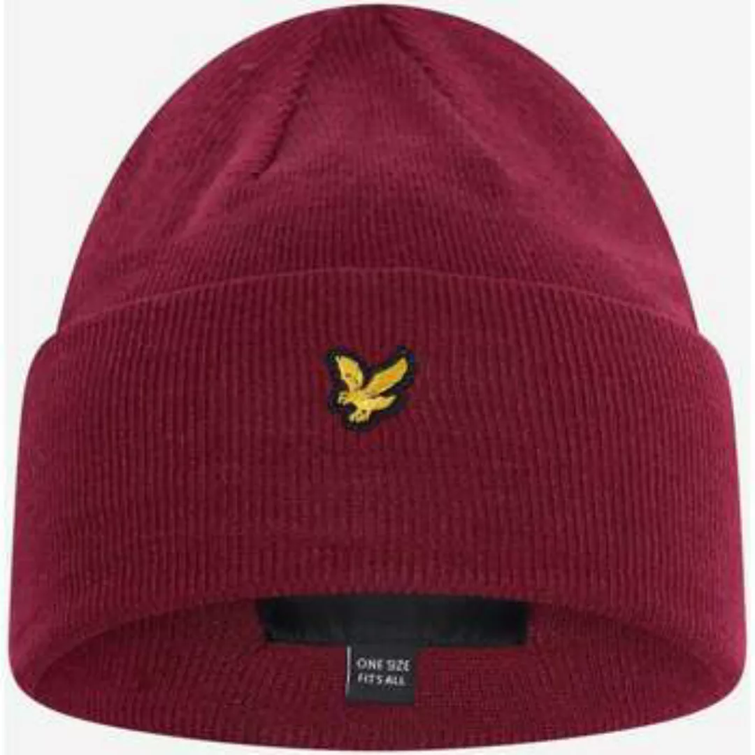 Lyle & Scott  Mütze Beanie - burgundy günstig online kaufen