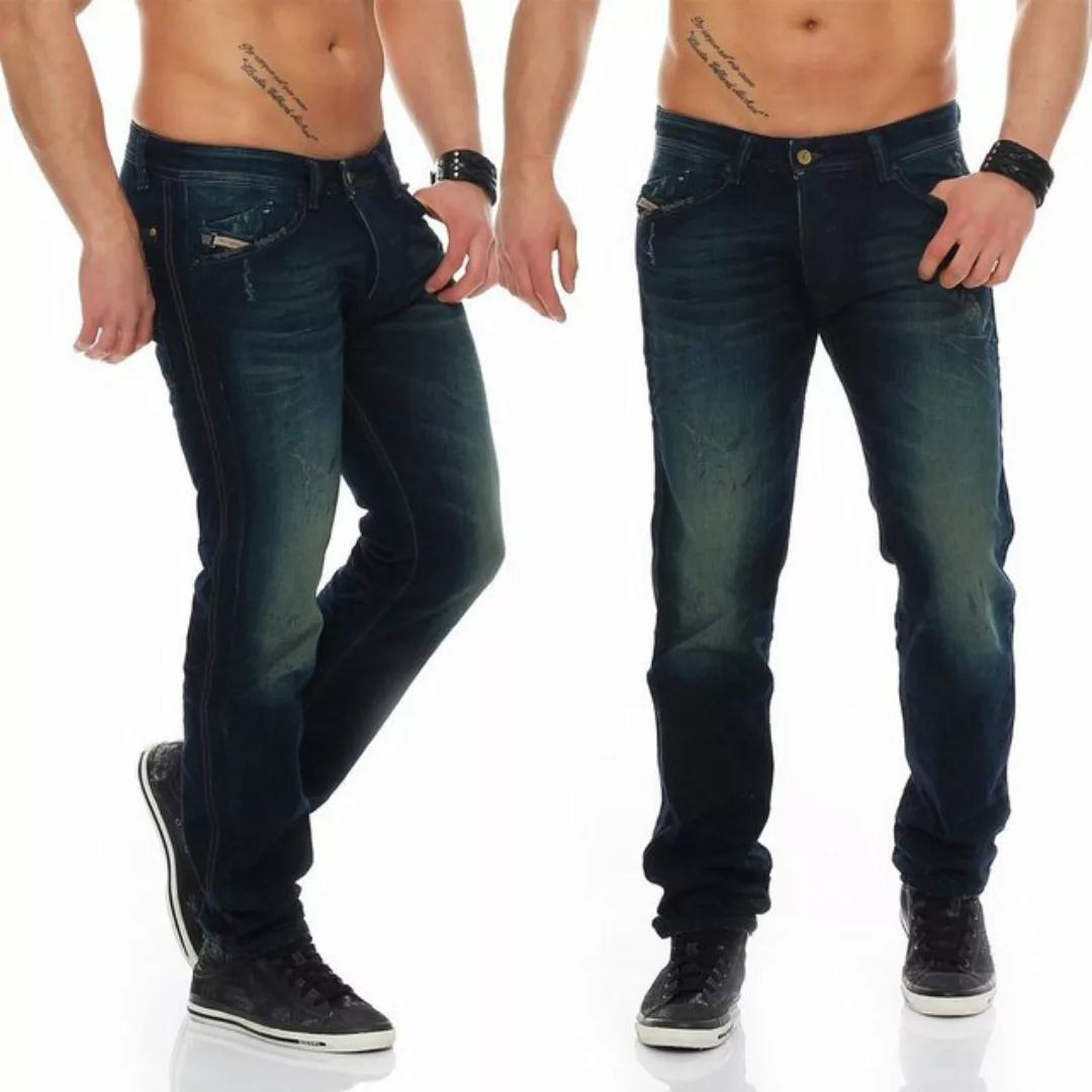 Diesel Regular-fit-Jeans Herren Denim Jeans Darron 0809V Dirty New Age Koll günstig online kaufen