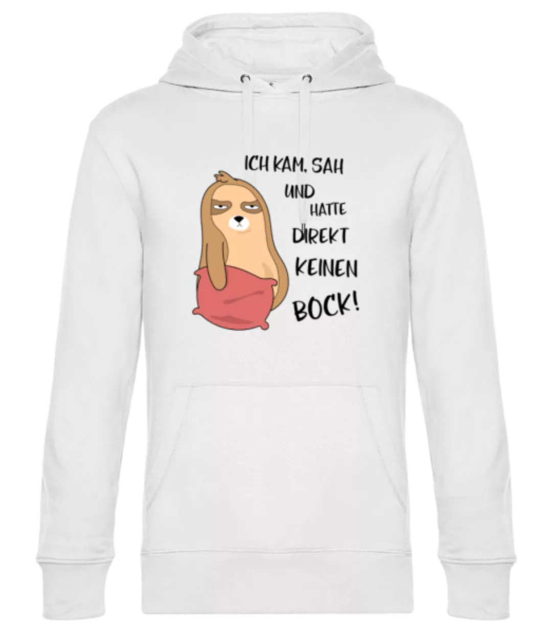 Kam Sah Direkt Keinen Bock · Unisex Premium Hoodie günstig online kaufen