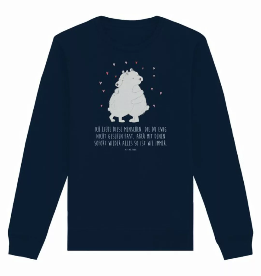 Mr. & Mrs. Panda Longpullover Größe L Eisbär Umarmen - French Navy - Gesche günstig online kaufen