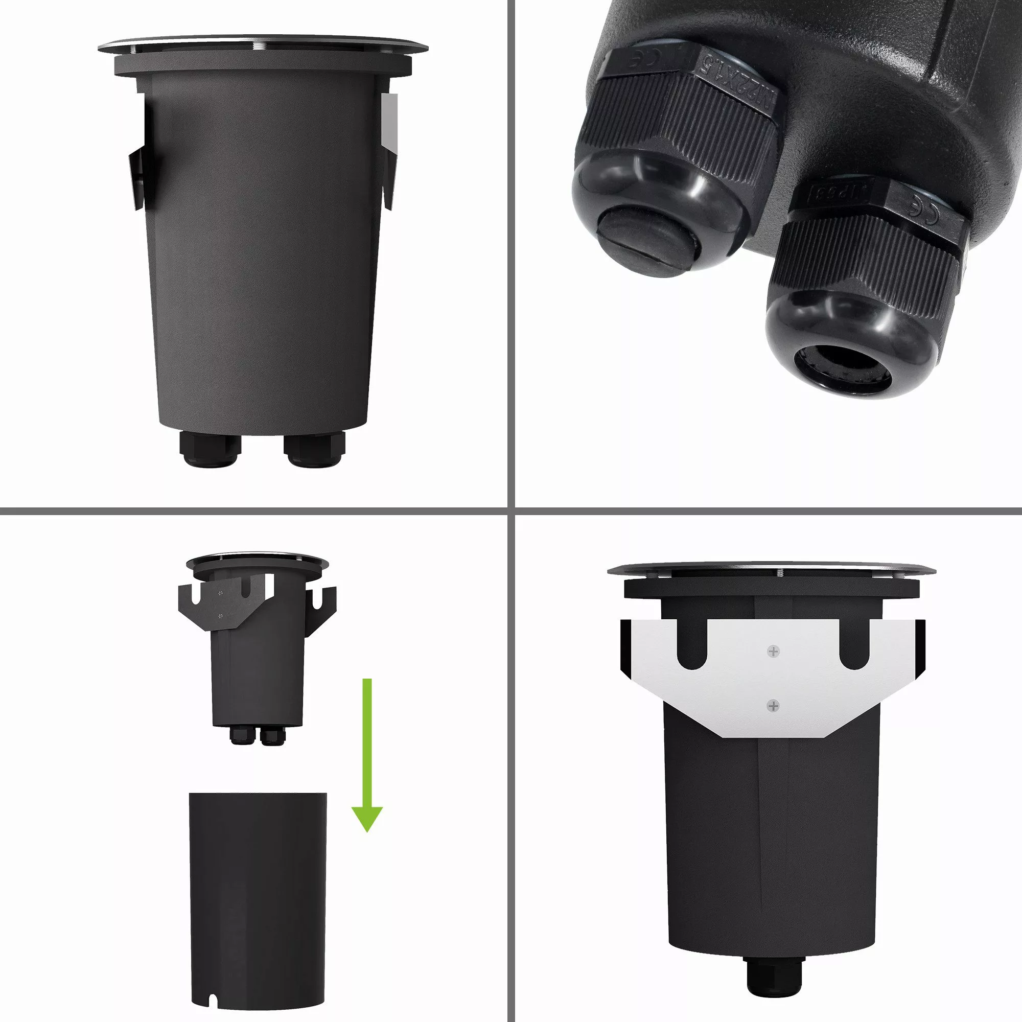 SSC-LUXon LED Gartenstrahler Schwenkbarer LED Bodenspot günstig online kaufen
