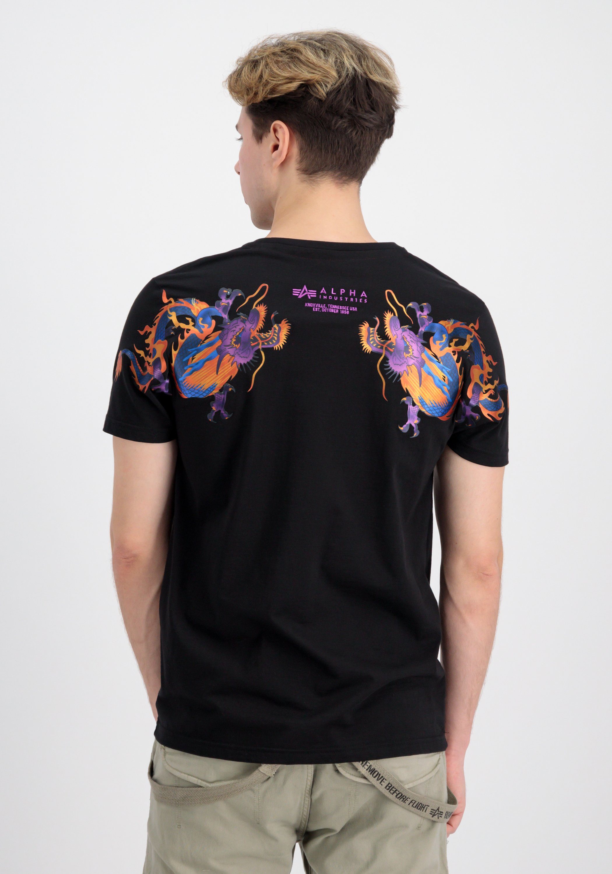 Alpha Industries T-Shirt "Dragon EMB T-Shirt T-Shirt" günstig online kaufen