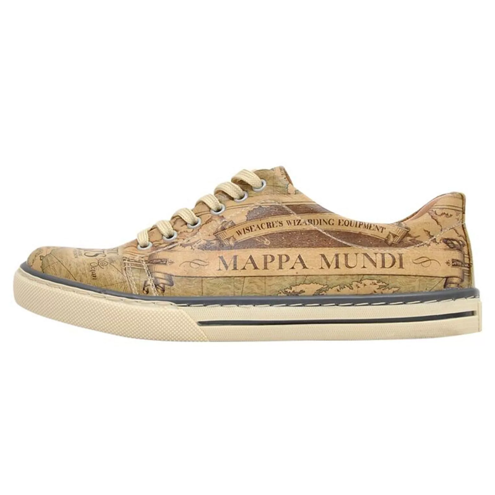 DOGO Sneaker "Damen Sneaker Mappa Mundi Fantastic Beasts Vegan Damen Sneake günstig online kaufen