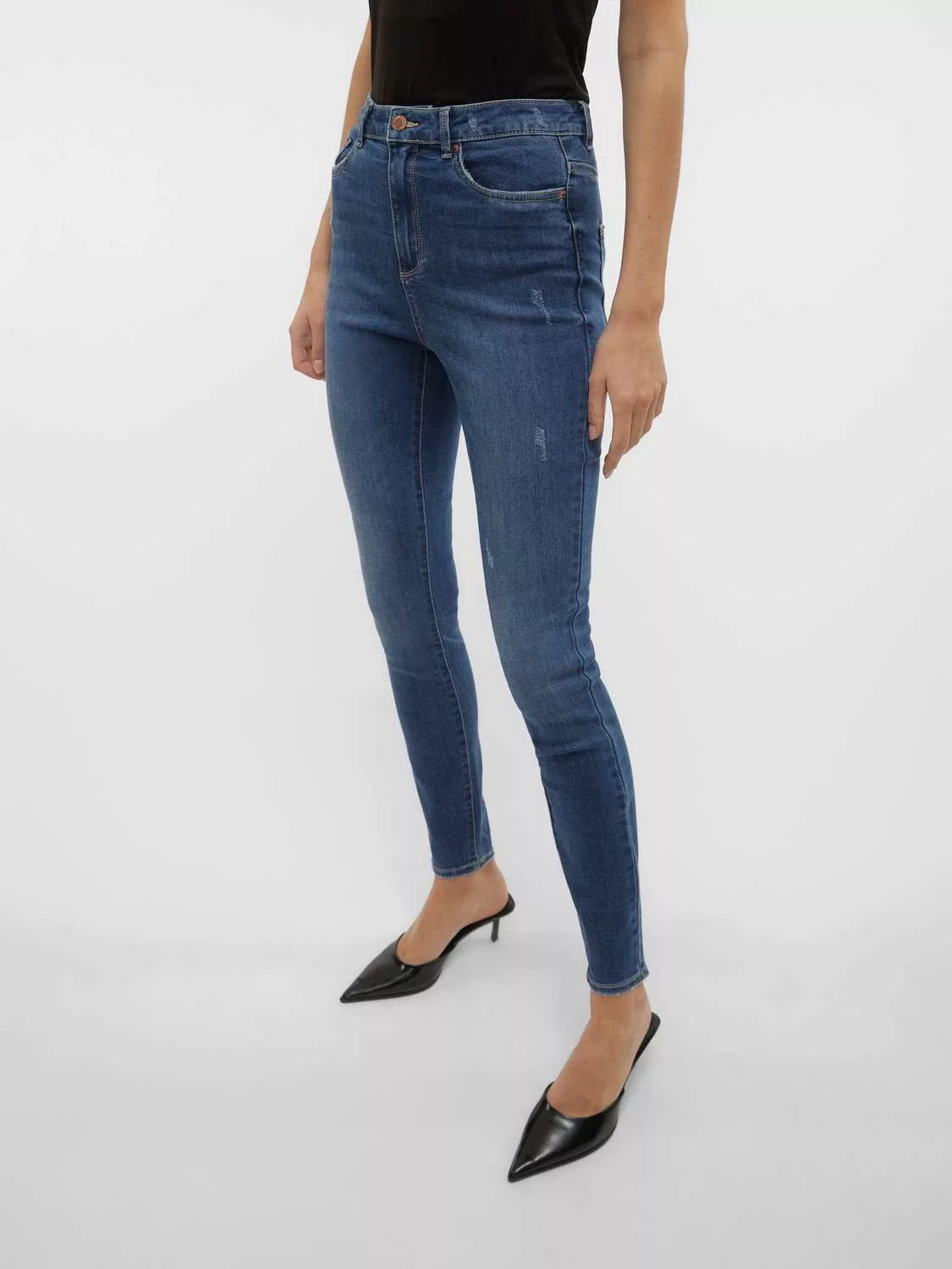 Vero Moda Skinny-fit-Jeans "VMSOPHIA HR SKINNY JEANS GU3288 GA NOOS" günstig online kaufen