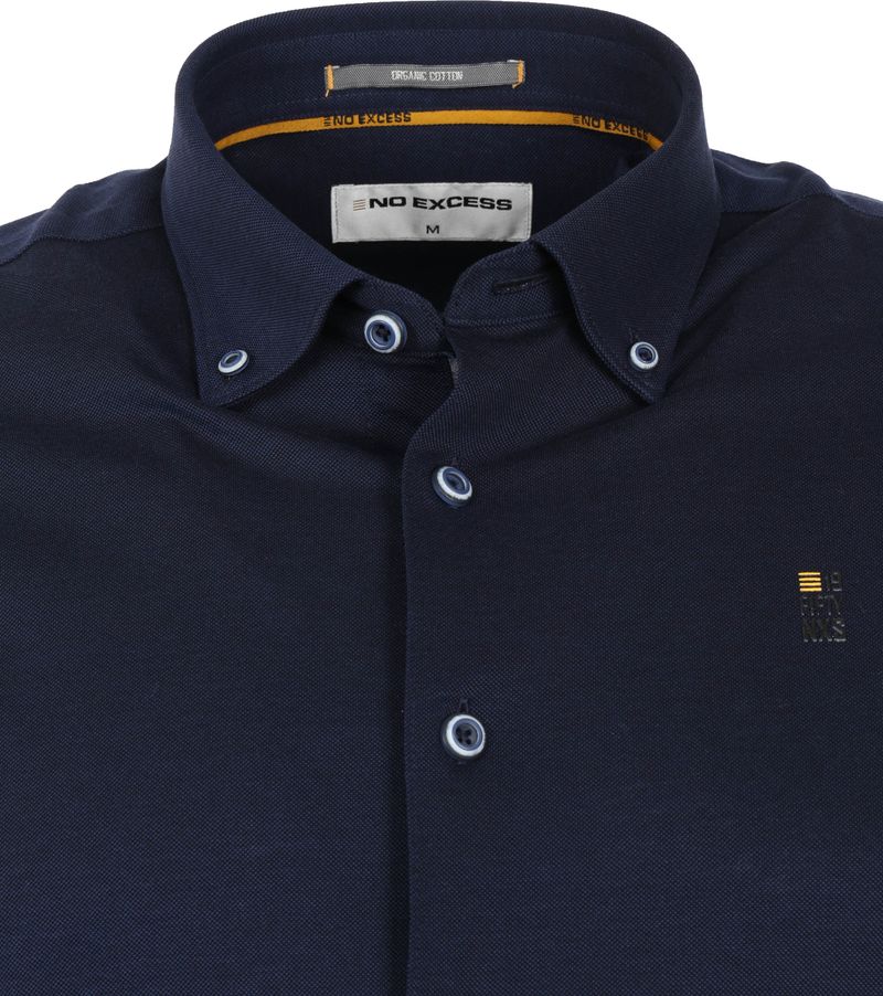 No-Excess Hemd Dunkel Blau - Größe XL günstig online kaufen