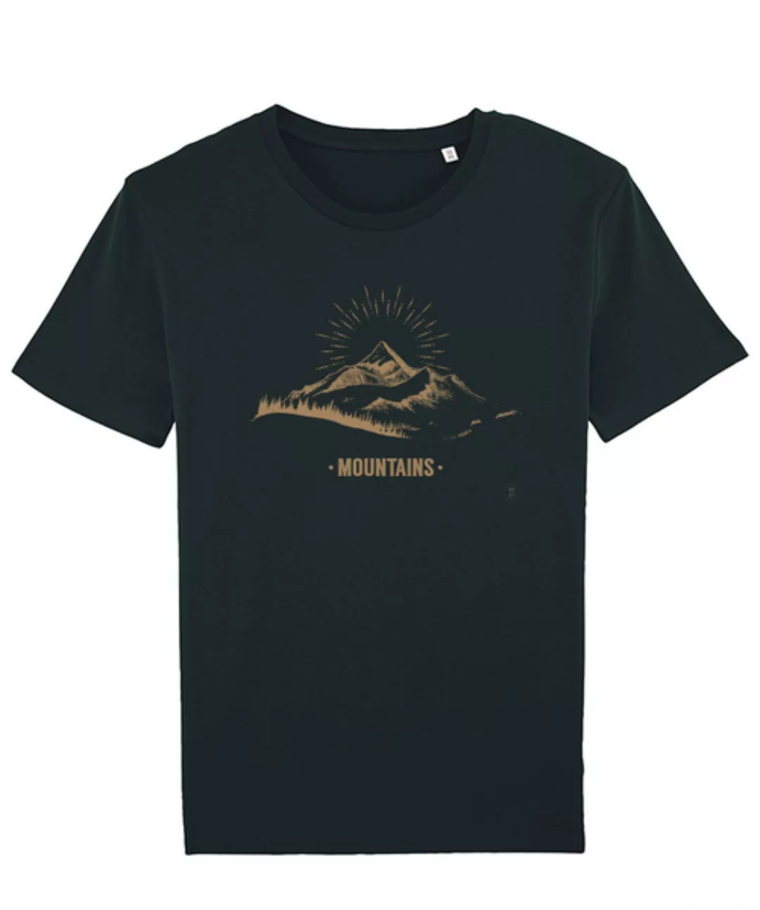 T-shirt Mit Motiv / Mountains günstig online kaufen