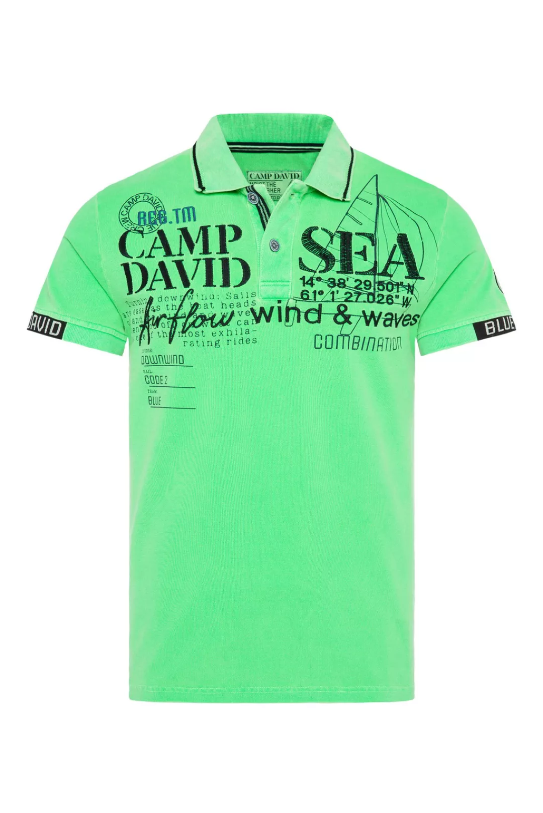 CAMP DAVID Poloshirt, aus Baumwolle günstig online kaufen