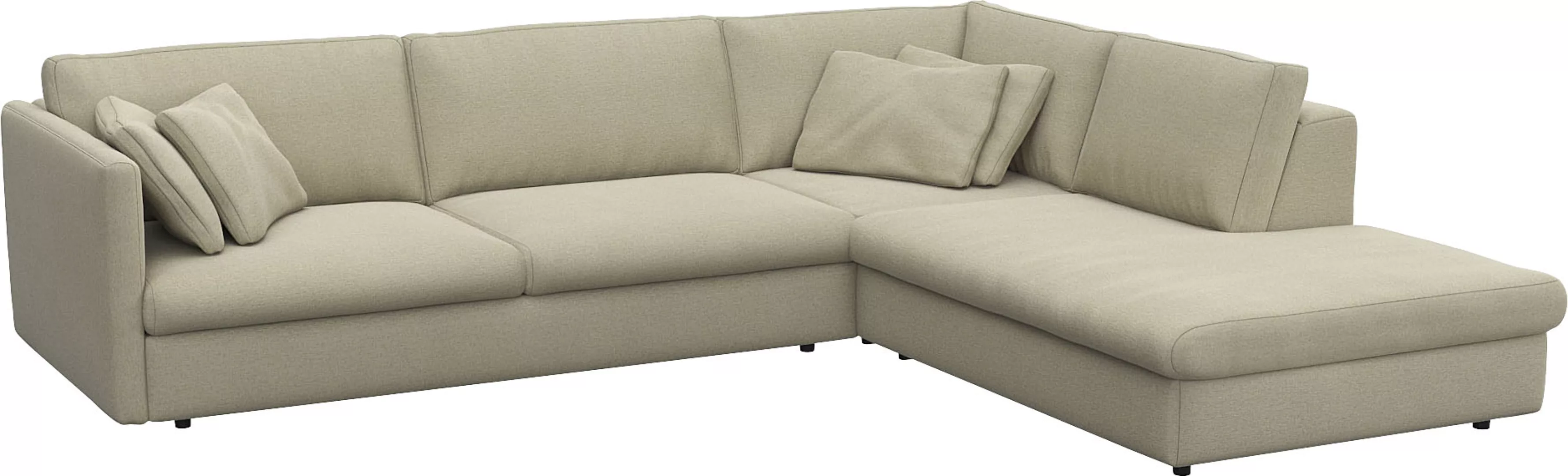 FLEXLUX Ecksofa »Lovane, elegant und zeitlos, bequem, L-Form«, Weich & ansc günstig online kaufen