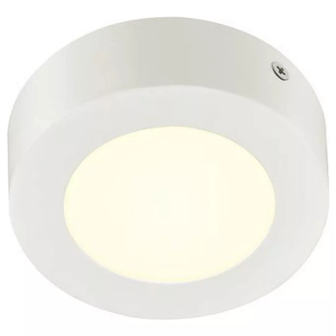 LED Deckenleuchte Senser in Weiß 8,2W 470lm rund günstig online kaufen