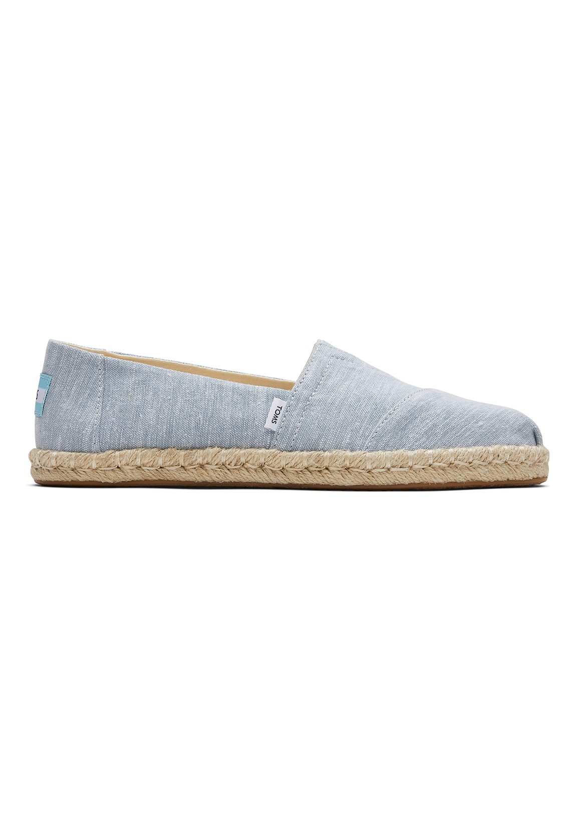 TOMS Damen Espadrilles ALPARGATA ROPE 10017729 Misty Blue Hellblau günstig online kaufen