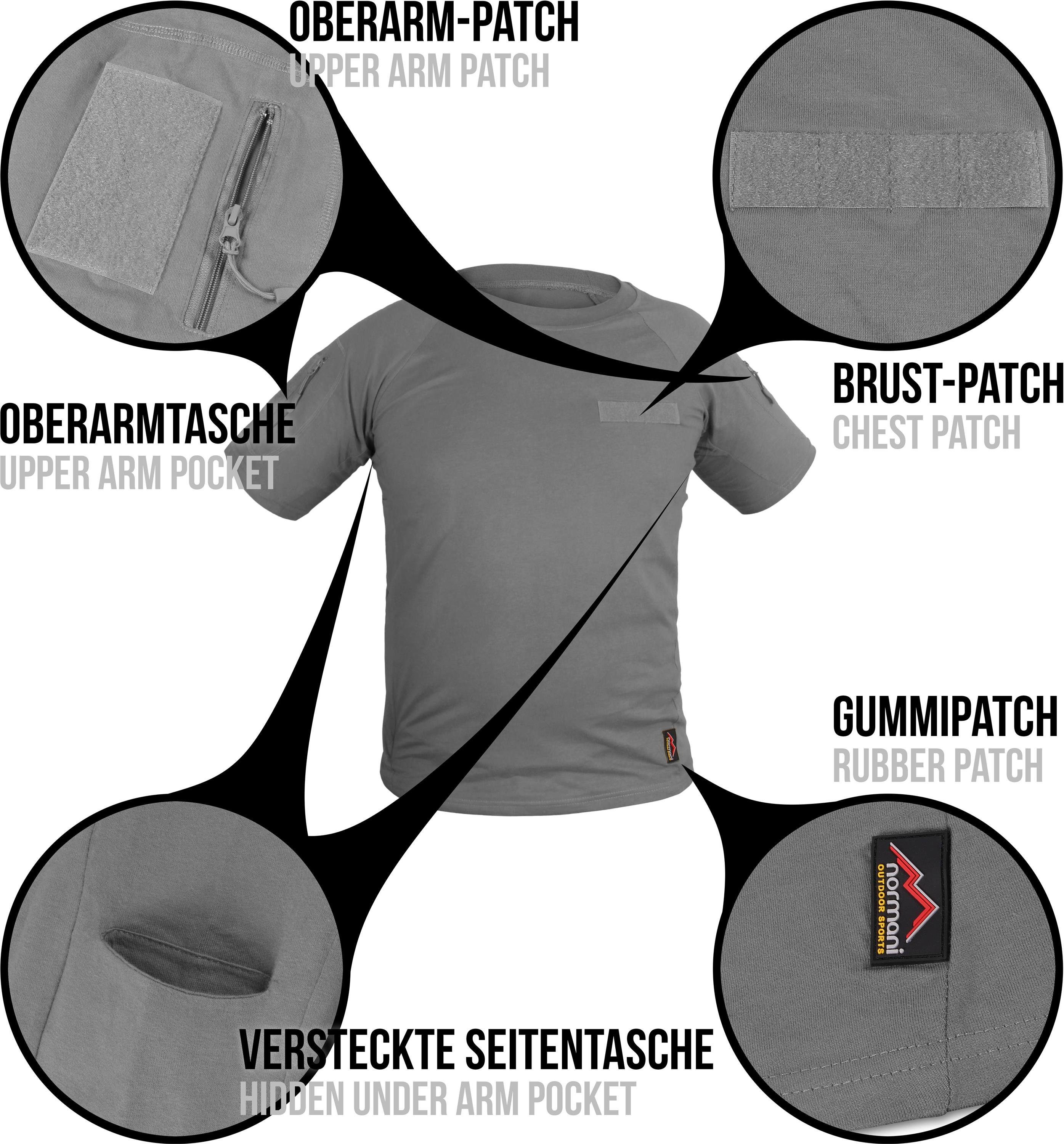 normani Funktionsshirt Herren Taktisches Einsatz T-Shirt günstig online kaufen