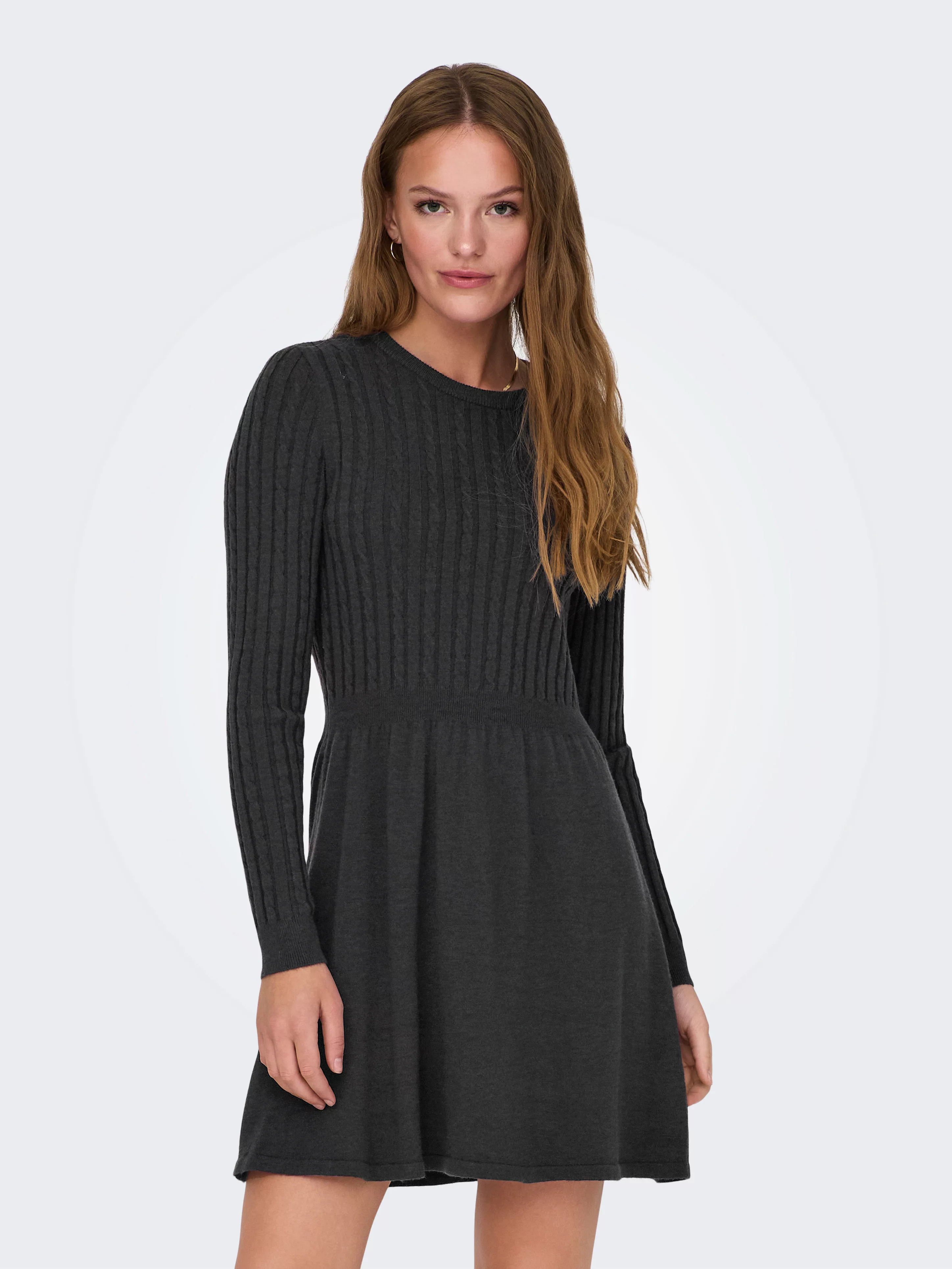 ONLY Strickkleid "ONLFIA LS CABLE DRESS KNT" günstig online kaufen