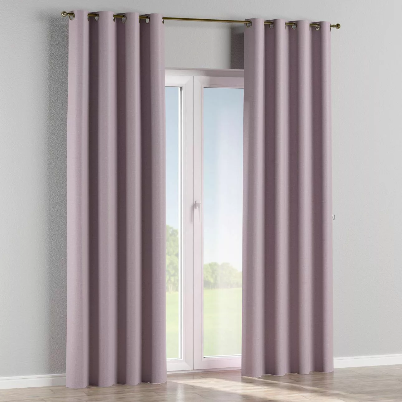 Ösenschal, violett, Dimout 145 cm (269-60) günstig online kaufen