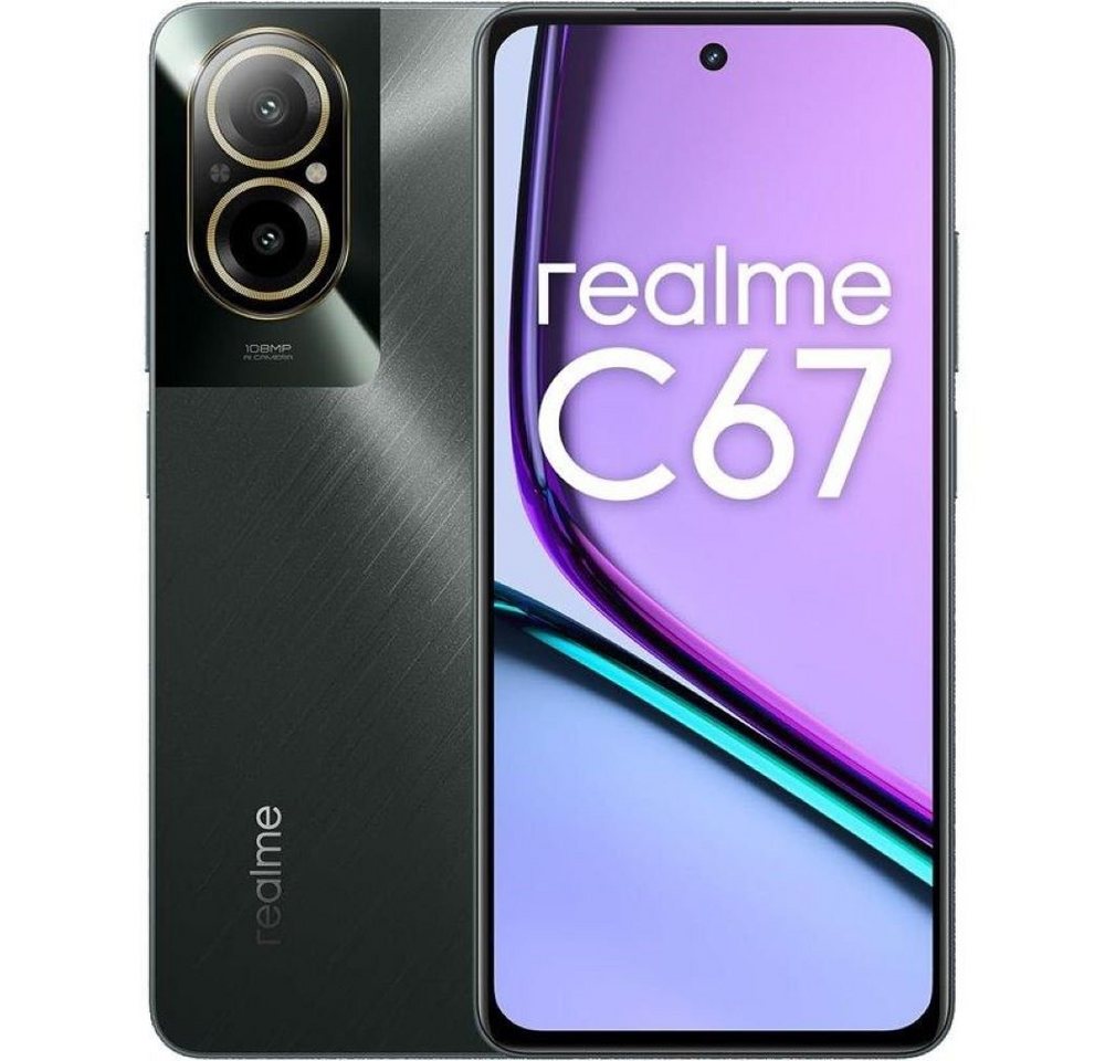 Realme C67 256 GB / 8 GB - Smartphone - black rock Smartphone (6,72 Zoll) günstig online kaufen