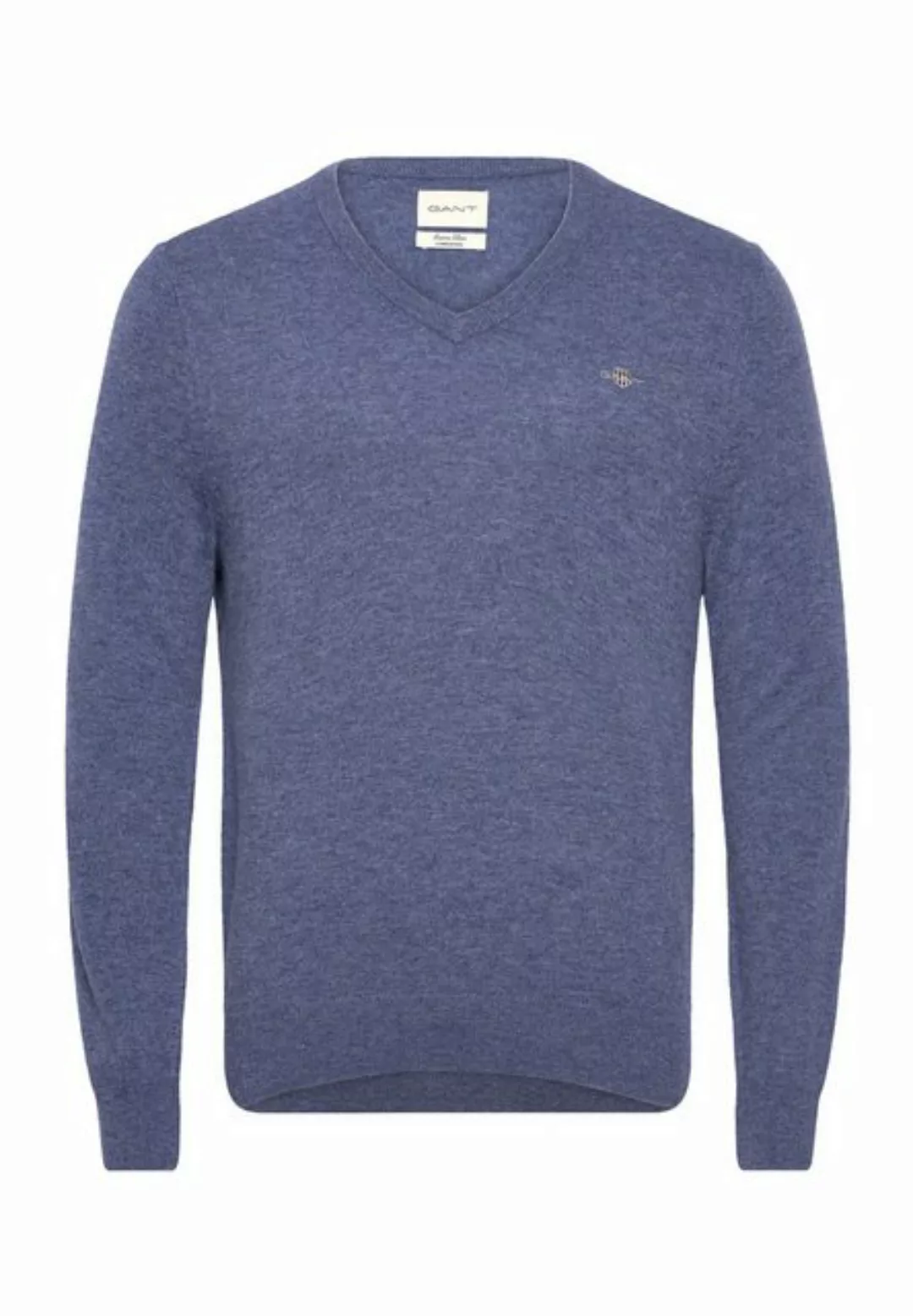 Gant Strickpullover Pullover Strickpullover V-Neck (1-tlg) günstig online kaufen