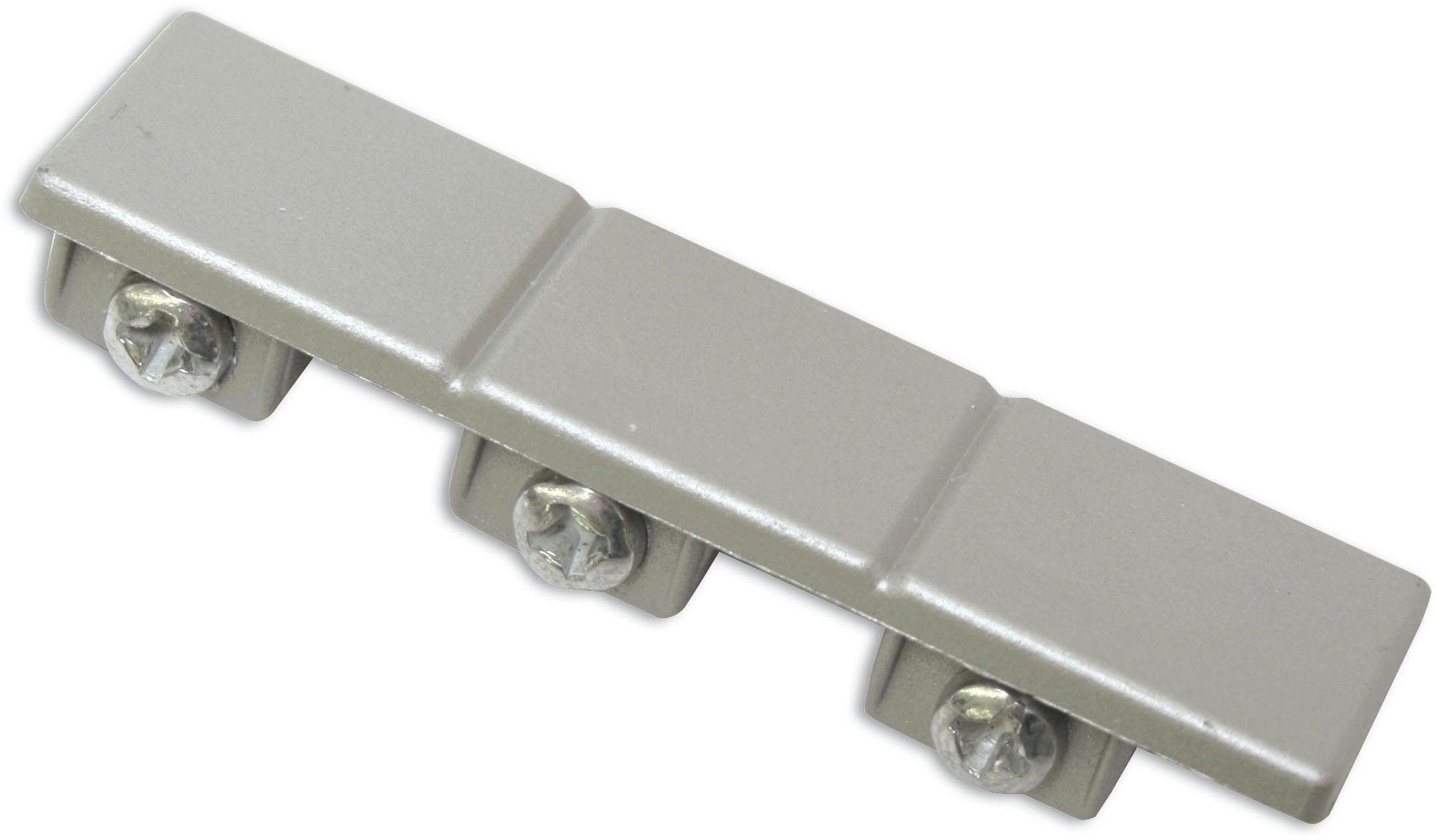 GARDINIA Gardinenstangen-Endstück 3-läufig, (2-St), Serie Flächenvorhang-Te günstig online kaufen