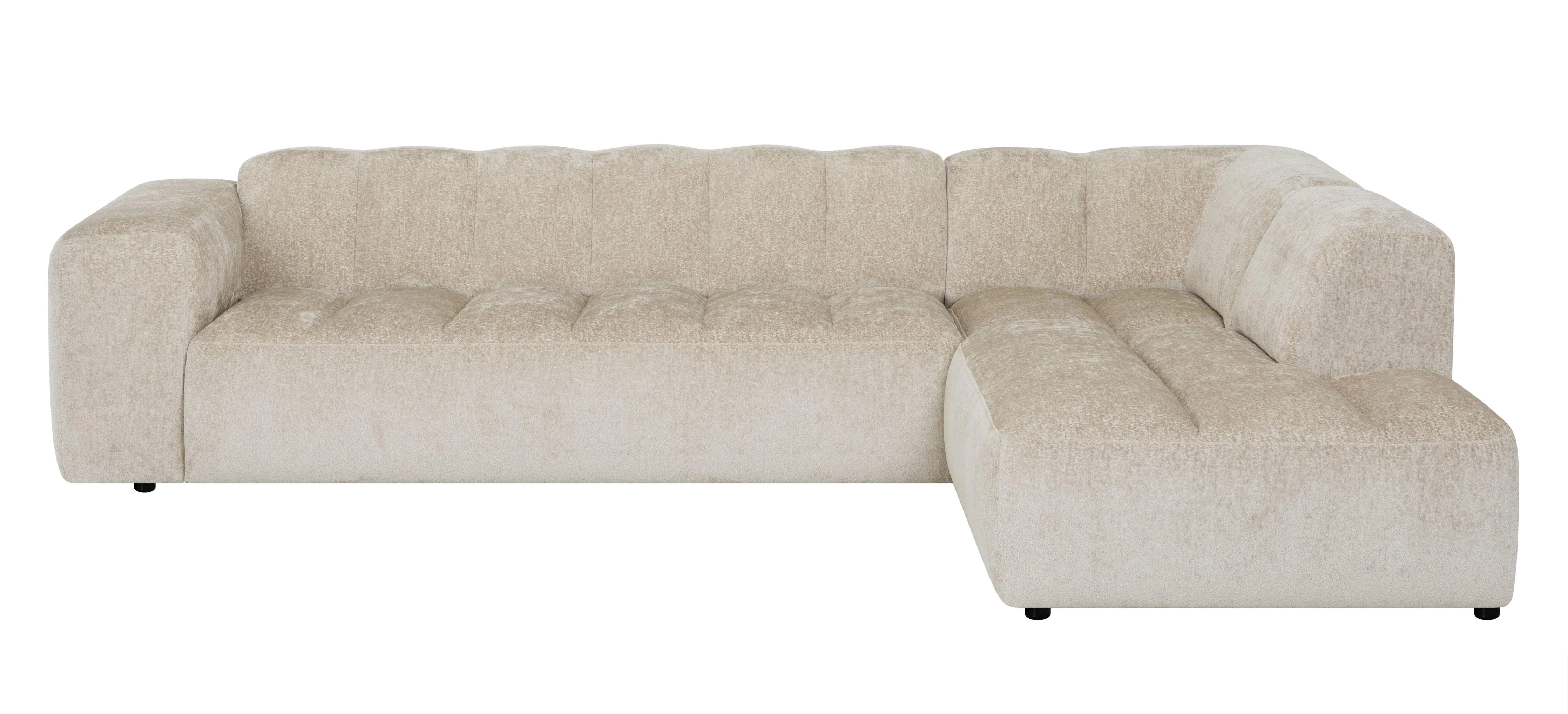 NADUVI Collection | Ecksofa Sandro rechts 3-Sitzer groß günstig online kaufen