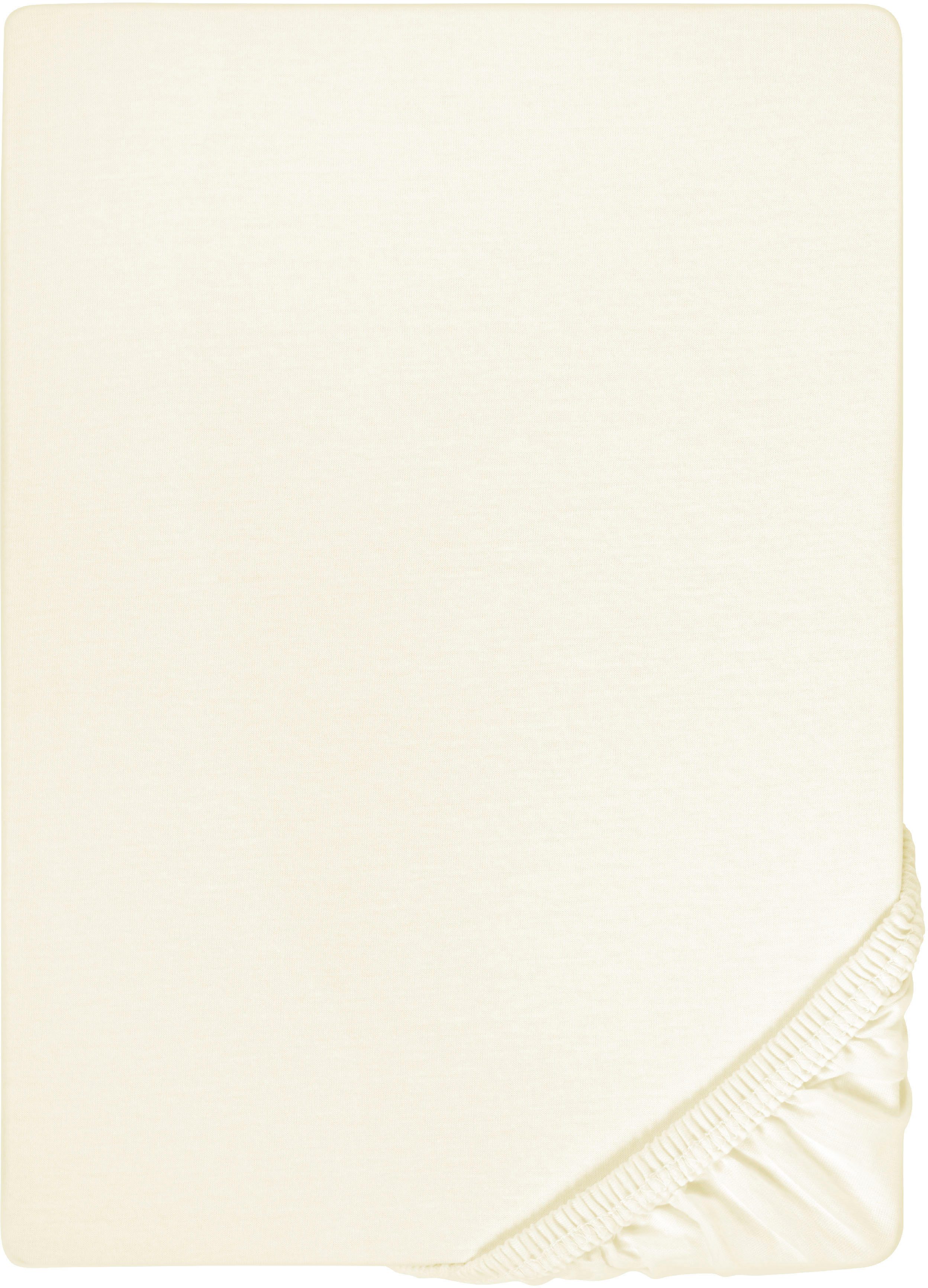 Biberna Spannbettlaken »Marc in Gr. 90x200, 140x200 oder 180x200 cm«, (1 St günstig online kaufen
