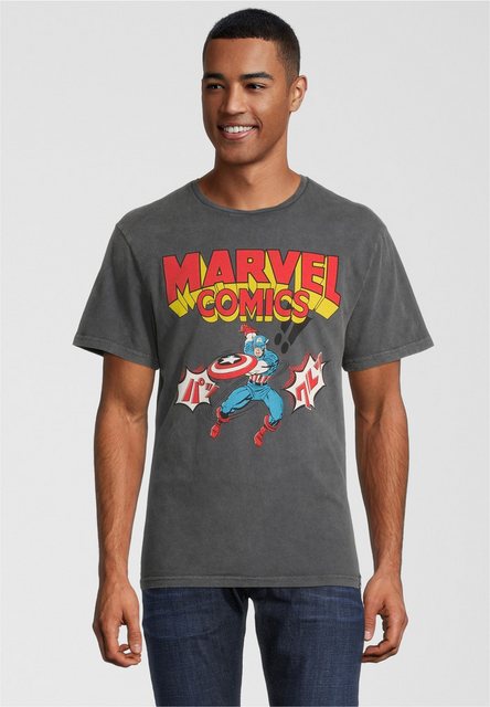 Recovered T-Shirt Marvel Comics Captain America Japan (1-tlg) mit coolem Ca günstig online kaufen