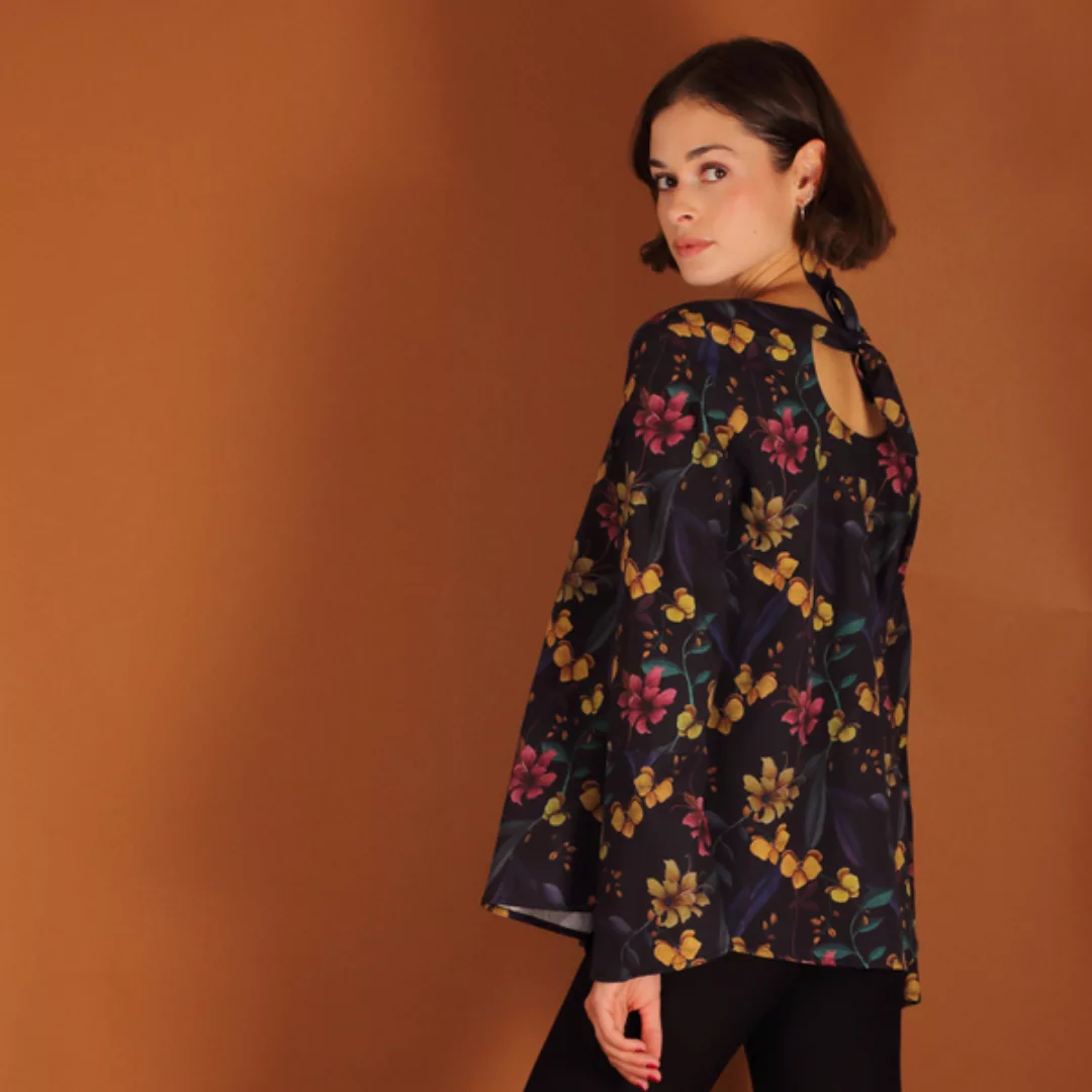Florale Bluse Lana Aus Biobaumwolle Kba günstig online kaufen