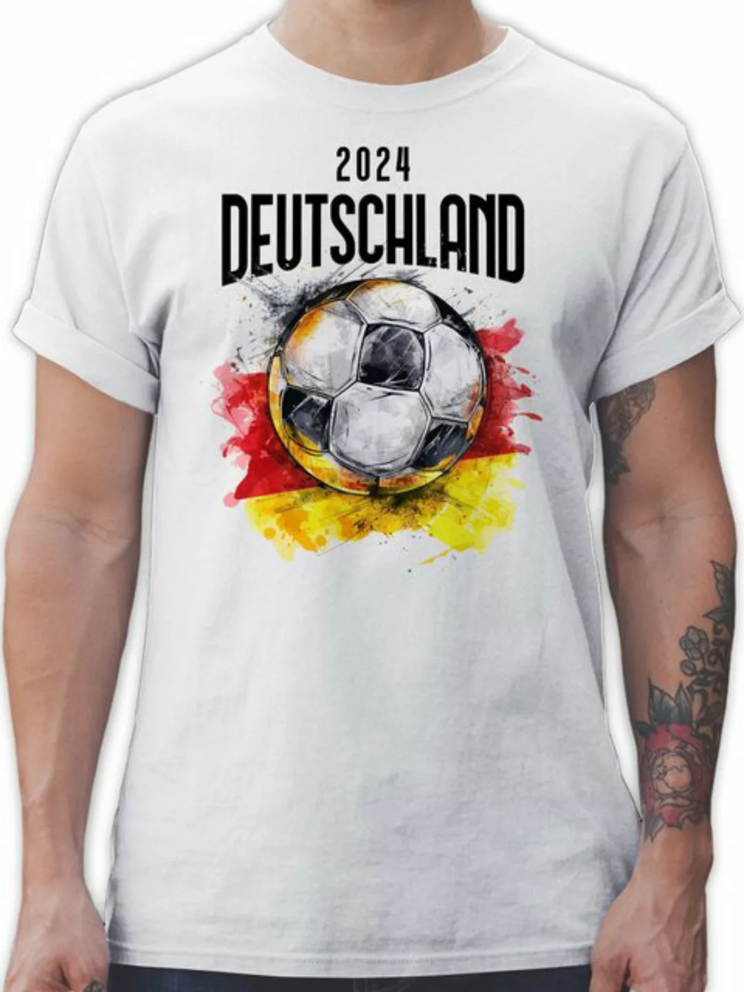 Shirtracer T-Shirt Deutschland 2025 Germany 2026 Fussball WM Fanartikel günstig online kaufen