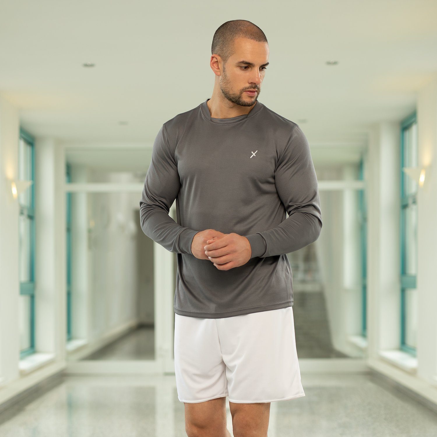 CFLEX Trainingsshirt Sport Herren Fitness Shirt günstig online kaufen