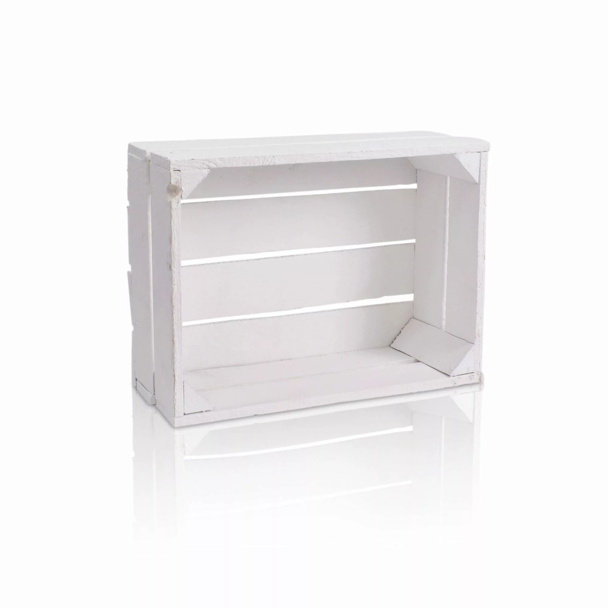 CHICCIE Holzkiste Regale Weiß 38x28x15cm - günstig online kaufen
