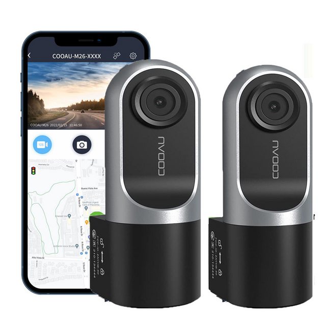 COOAU Hochauflösende 1080P Dashcam Auto Vorne Autokamera Dashcam (HD, WLAN günstig online kaufen