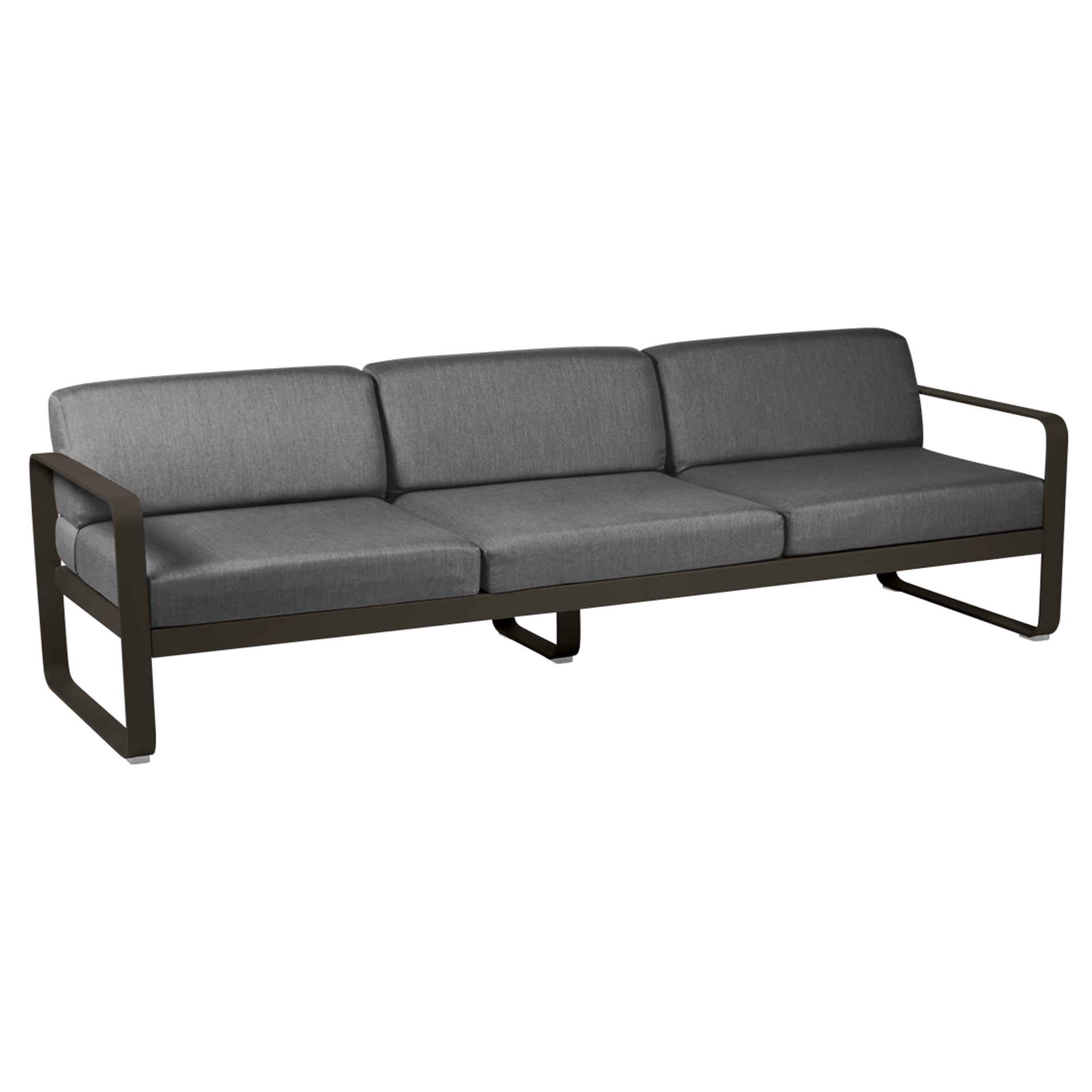 Bellevie 3-Sitzer Lounge-Sofa E3 Tonka A3 Graphitgrau günstig online kaufen