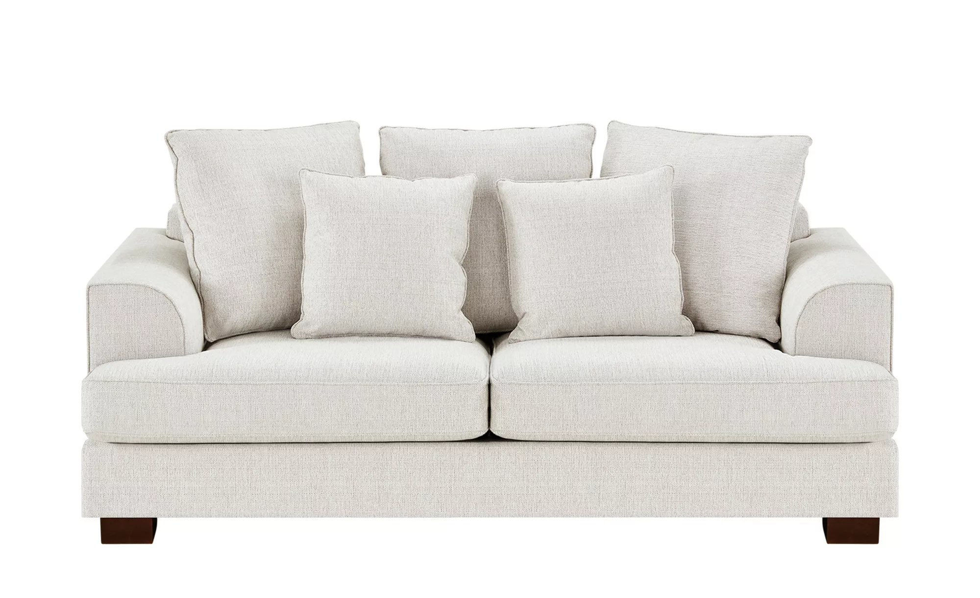 SOHO Sofa  Franka - weiß - 199 cm - 87 cm - 103 cm - Polstermöbel > Sofas > günstig online kaufen