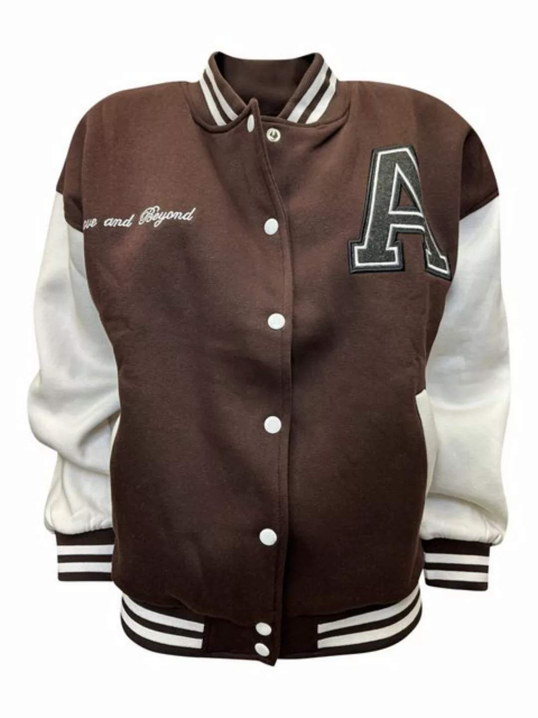 Worldclassca Collegejacke Worldclassca Collegejacke Aufnähern Sweatjacke Üb günstig online kaufen