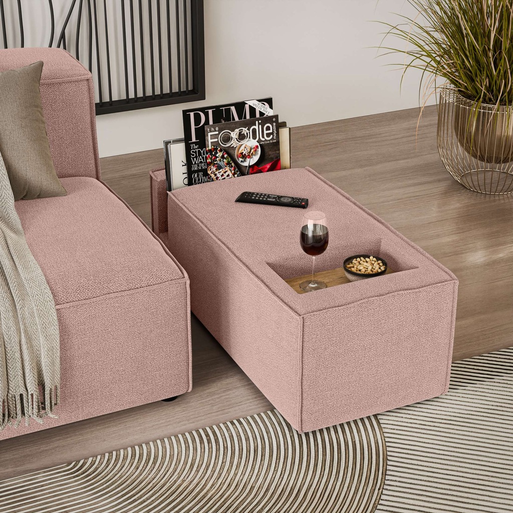 INOSIGN Sofaelement »HAILY Tisch für das Modulsofa, Maße B/T/H: 45/100/37 c günstig online kaufen