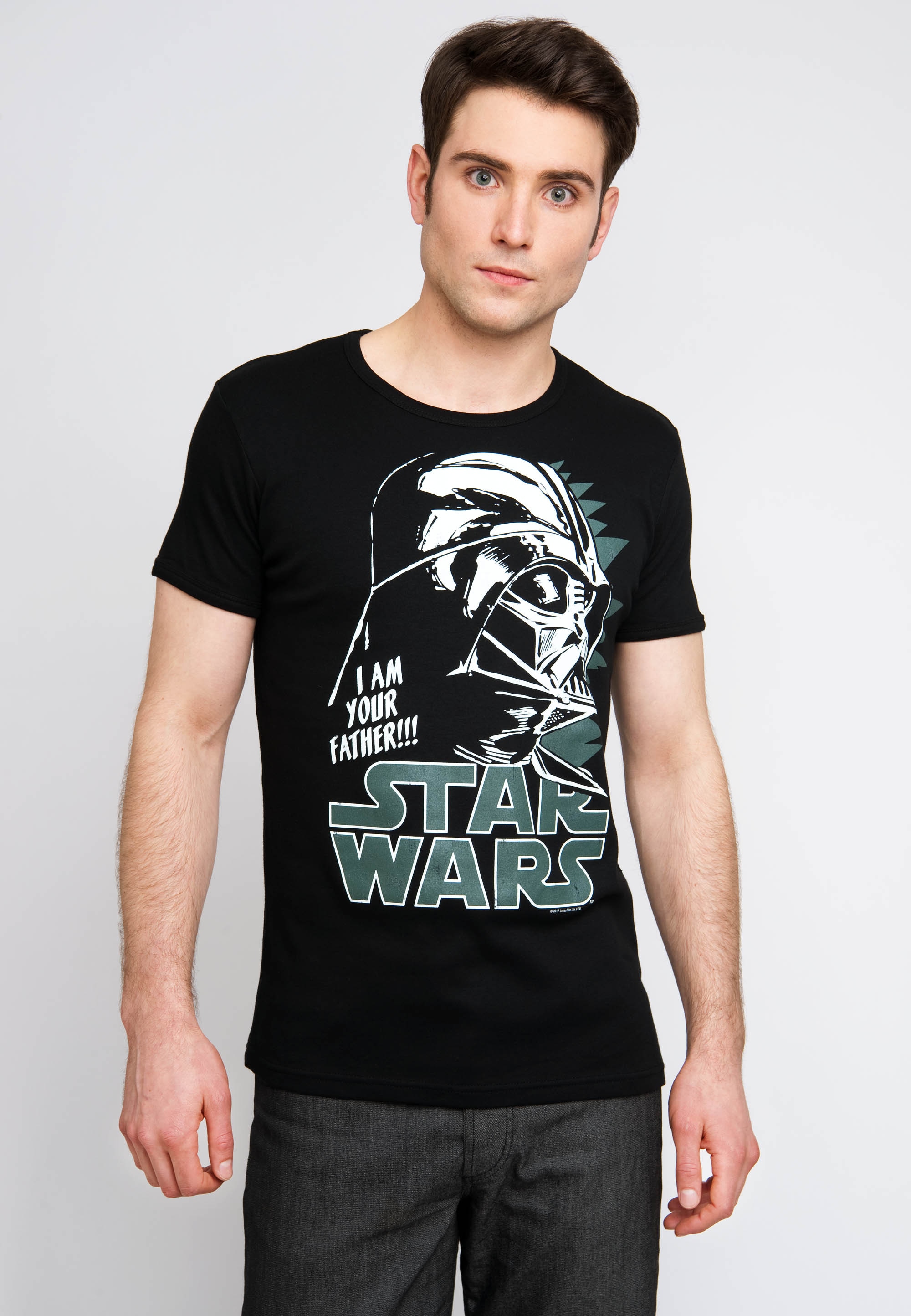 LOGOSHIRT T-Shirt "Darth Vader", mit markantem Logoprint günstig online kaufen