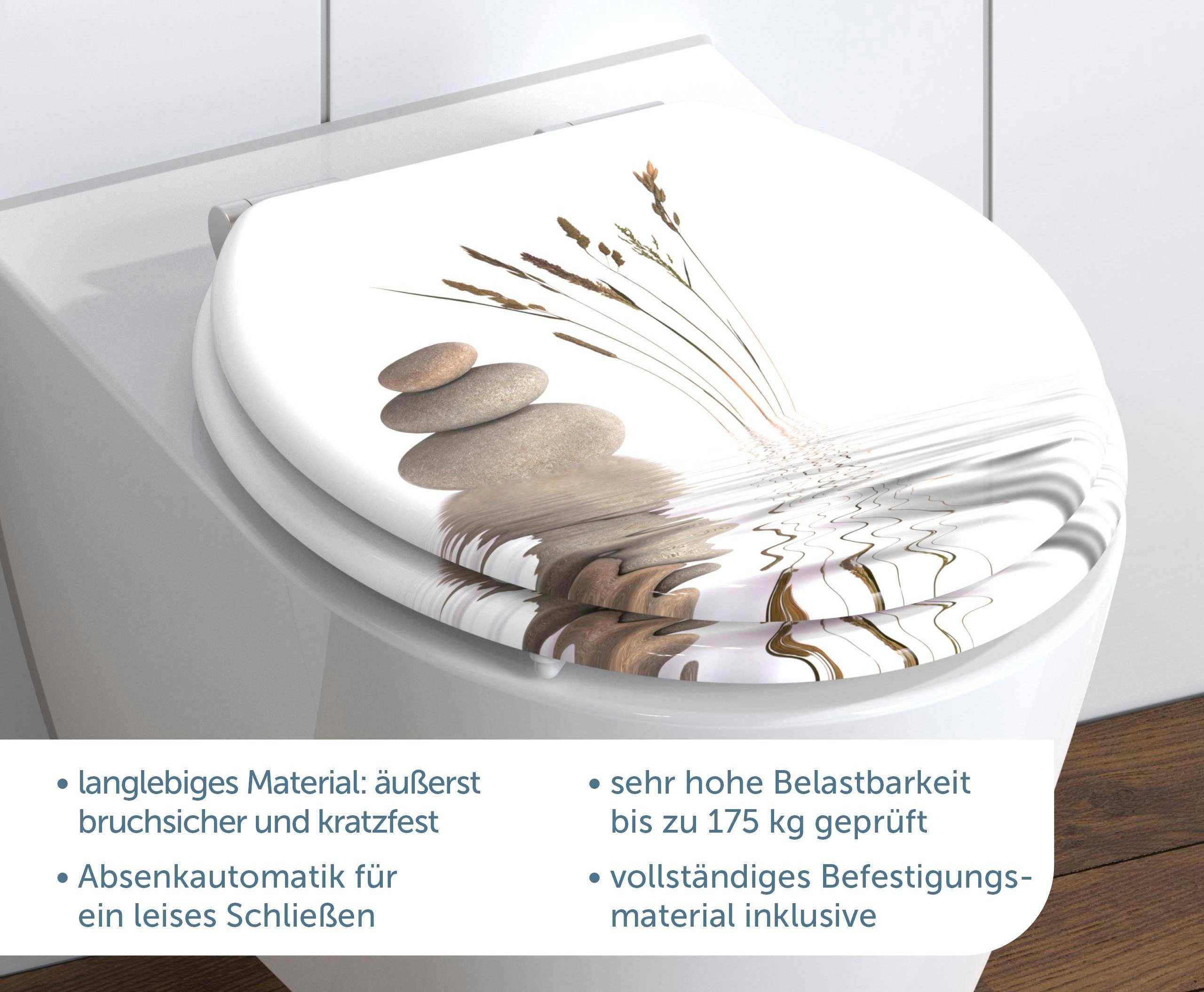 Schütte WC-Sitz Balance, mit Absenkautomatik und günstig online kaufen