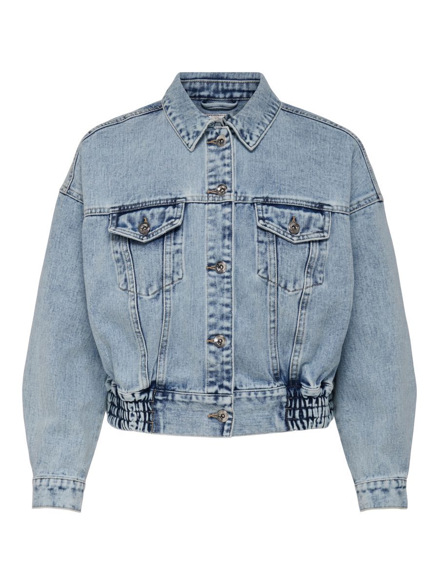 ONLY Onlfrida Smock Jeansjacke Damen Blau günstig online kaufen