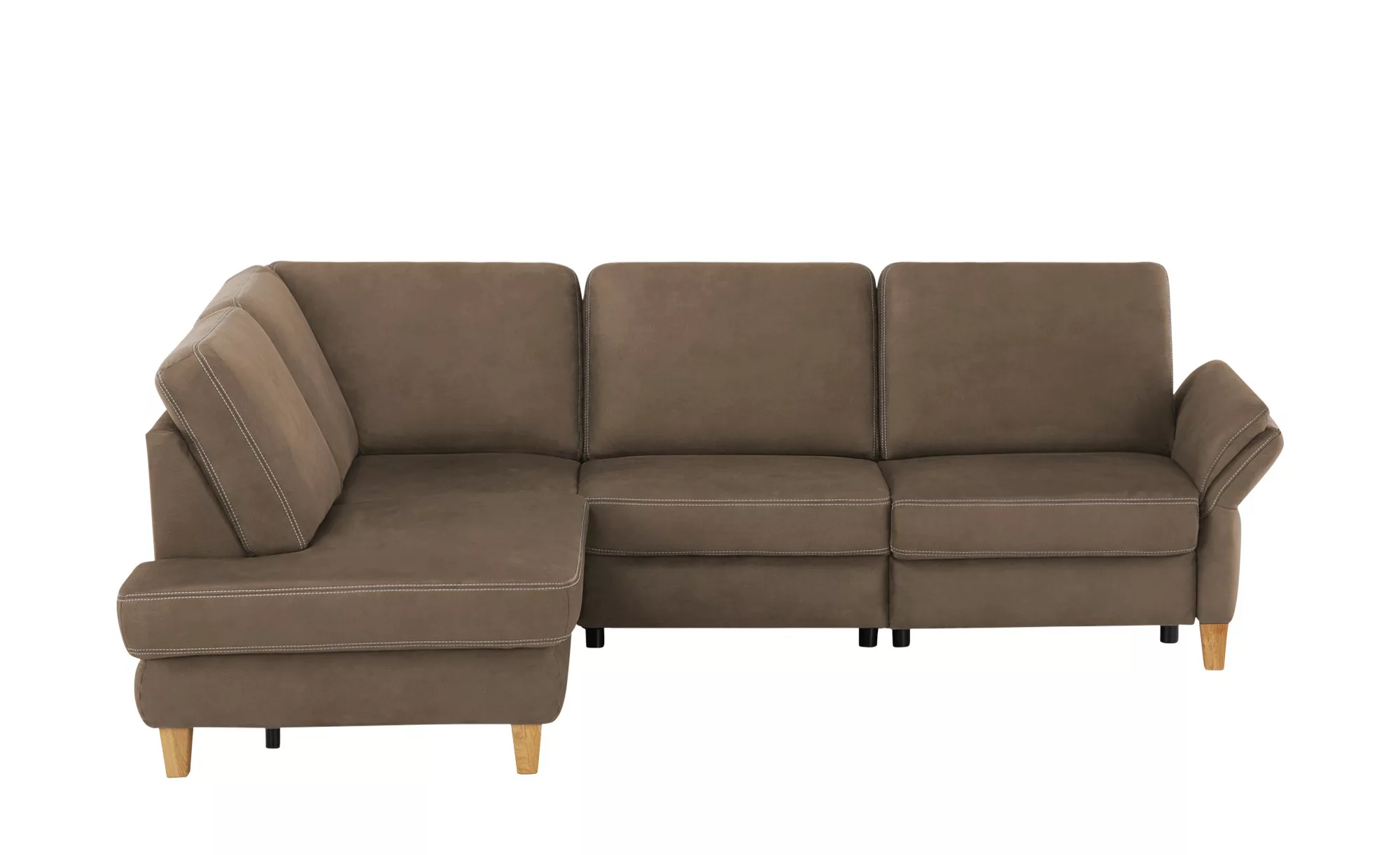 Max Schelling Ecksofa  Maximum Plus - braun - 89 cm - Polstermöbel > Sofas günstig online kaufen