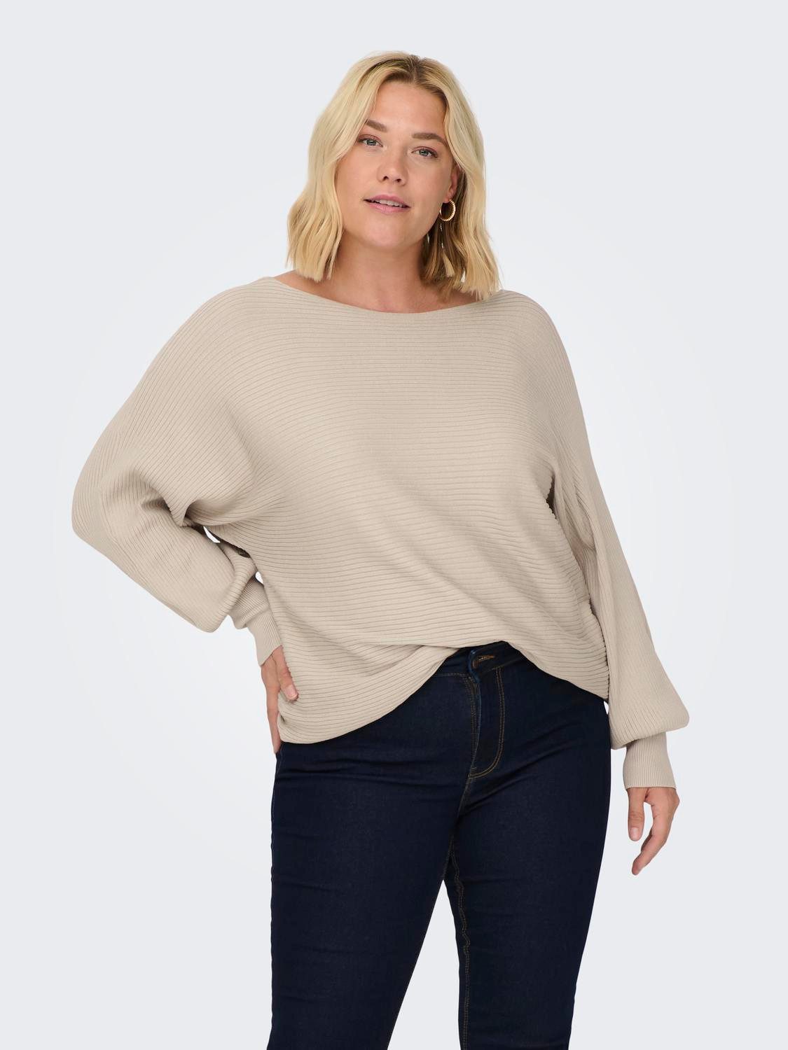 ONLY CARMAKOMA Strickpullover CARNEW ADALINE LIFE günstig online kaufen